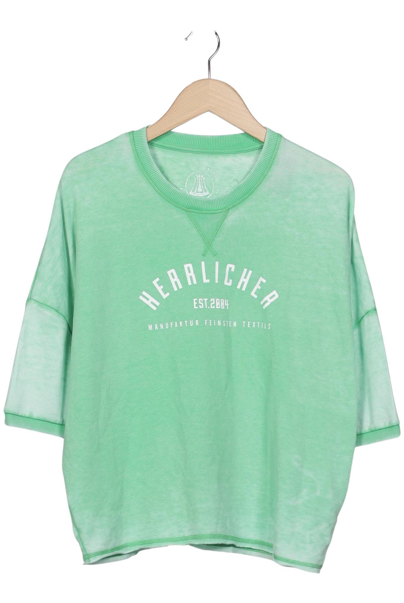 

Herrlicher Damen Sweatshirt, hellgrün, Gr. 42