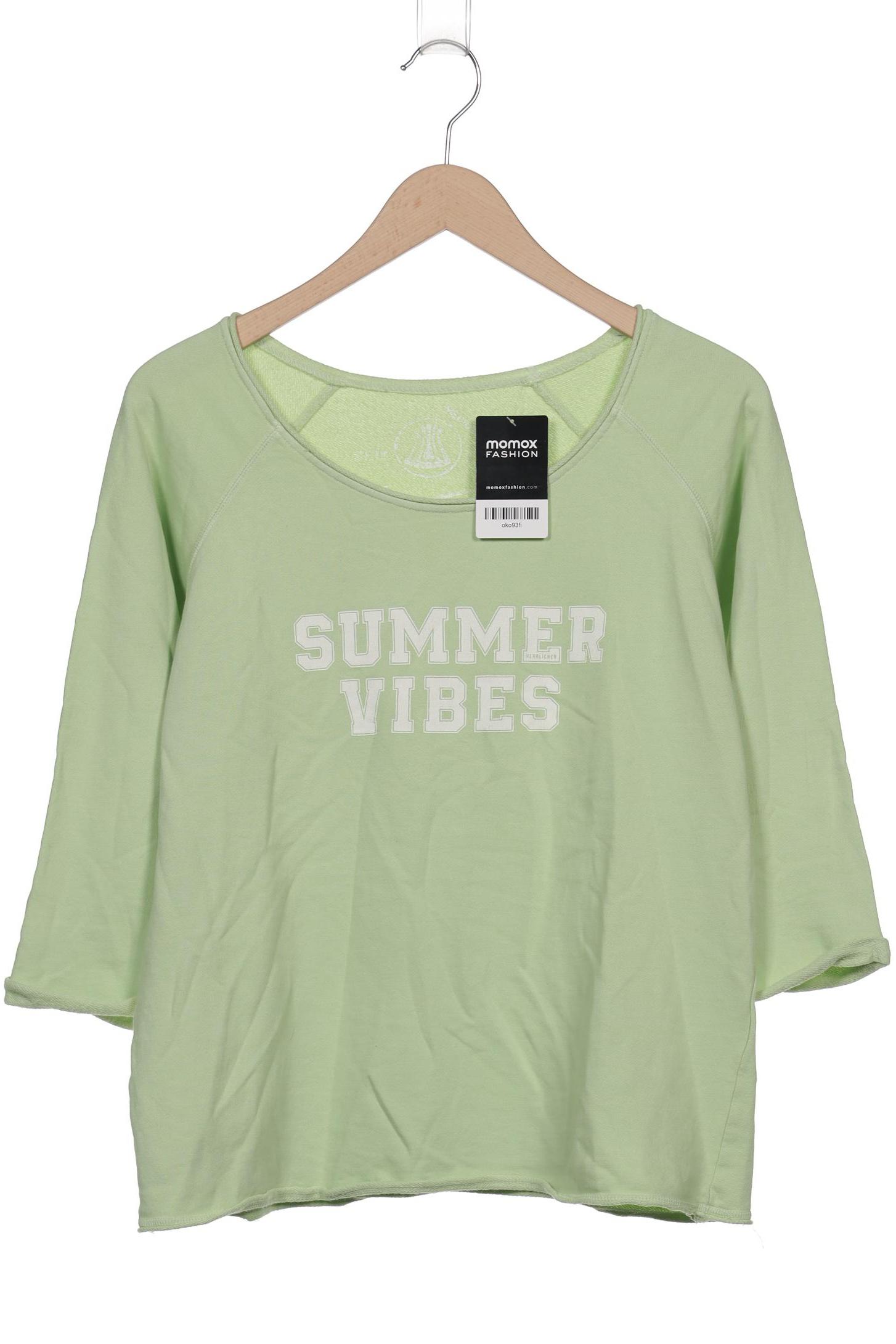 

Herrlicher Damen Sweatshirt, hellgrün, Gr. 38
