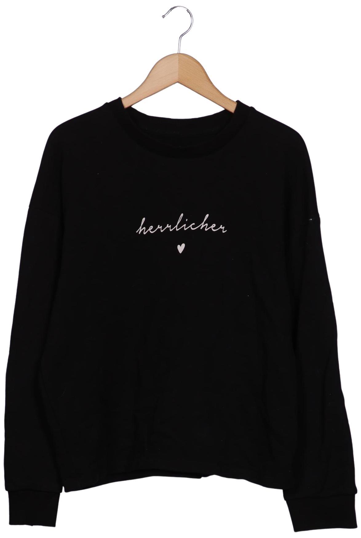 

Herrlicher Damen Sweatshirt, schwarz, Gr. 44
