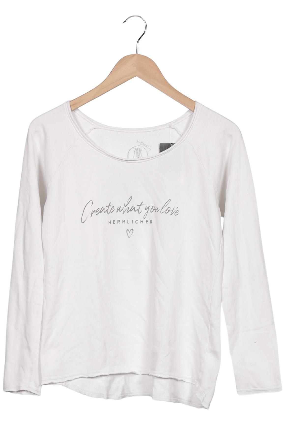 

Herrlicher Damen Sweatshirt, weiß, Gr. 34