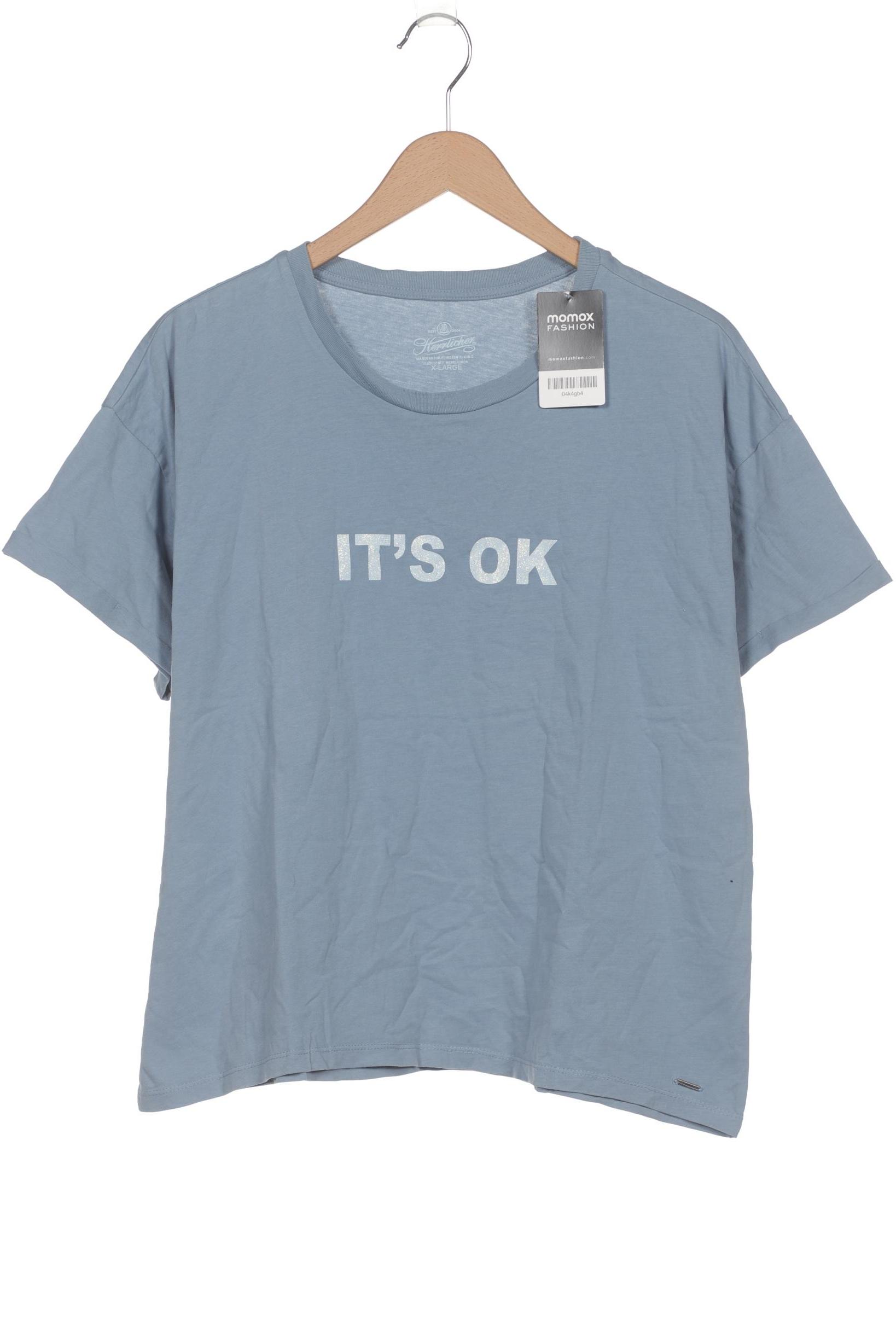 

Herrlicher Damen T-Shirt, blau, Gr. 44