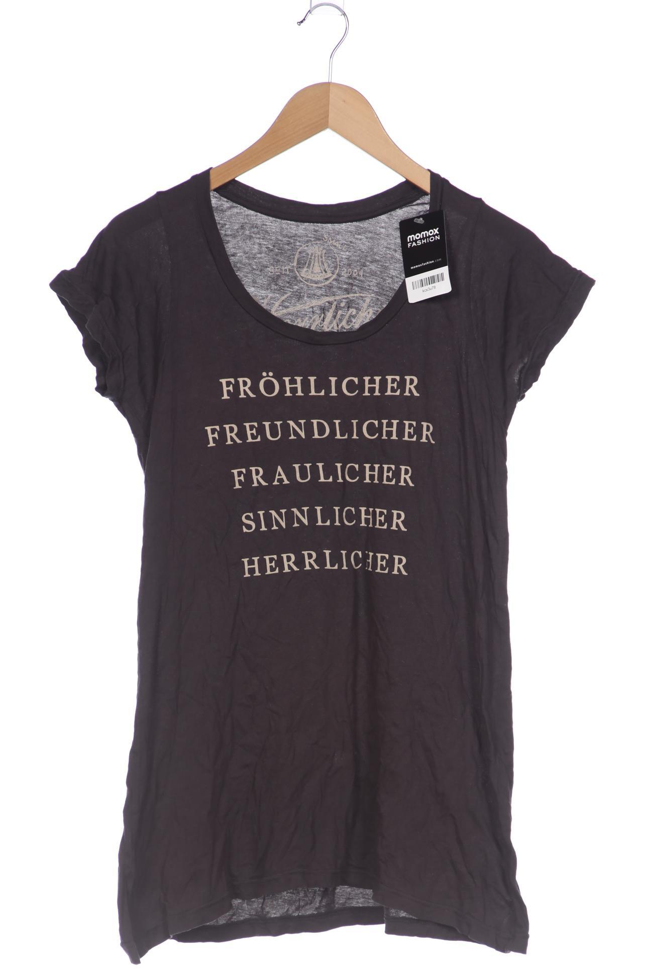 

Herrlicher Damen T-Shirt, grau, Gr. 36