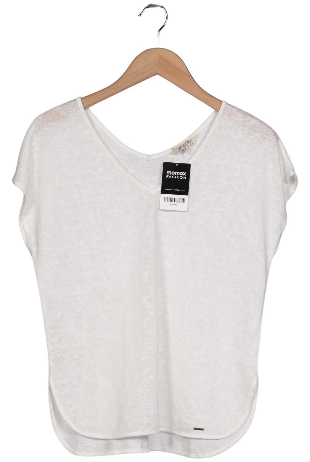 

Herrlicher Damen T-Shirt, cremeweiß, Gr. 34
