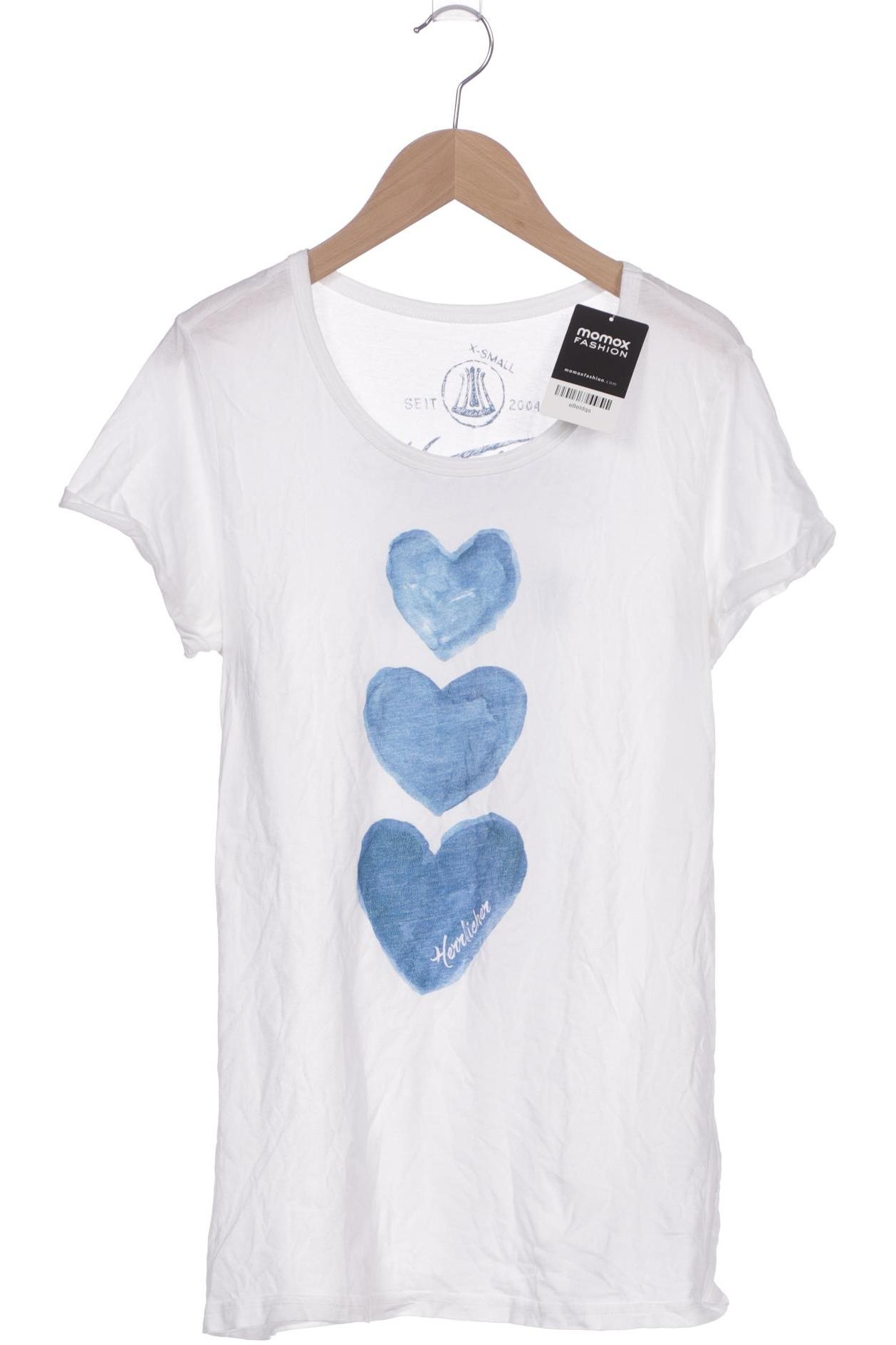 

Herrlicher Damen T-Shirt, weiß, Gr. 34