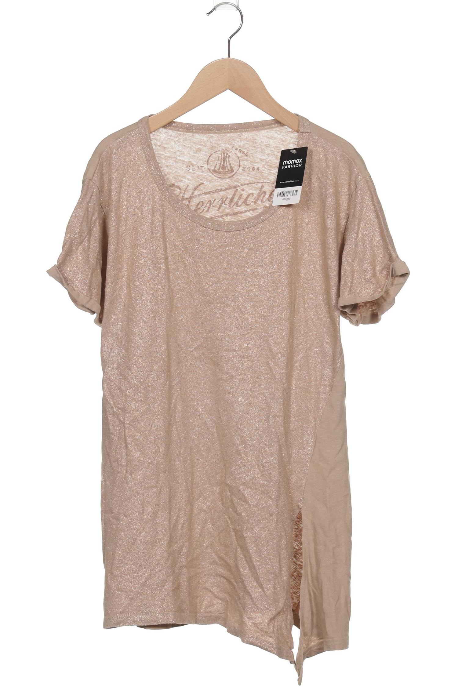 

Herrlicher Damen T-Shirt, beige, Gr. 42