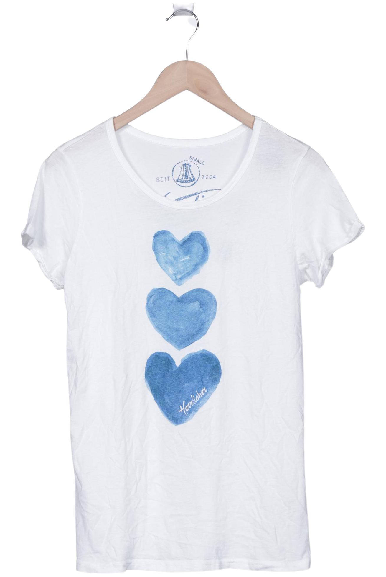 

Herrlicher Damen T-Shirt, weiß, Gr. 36