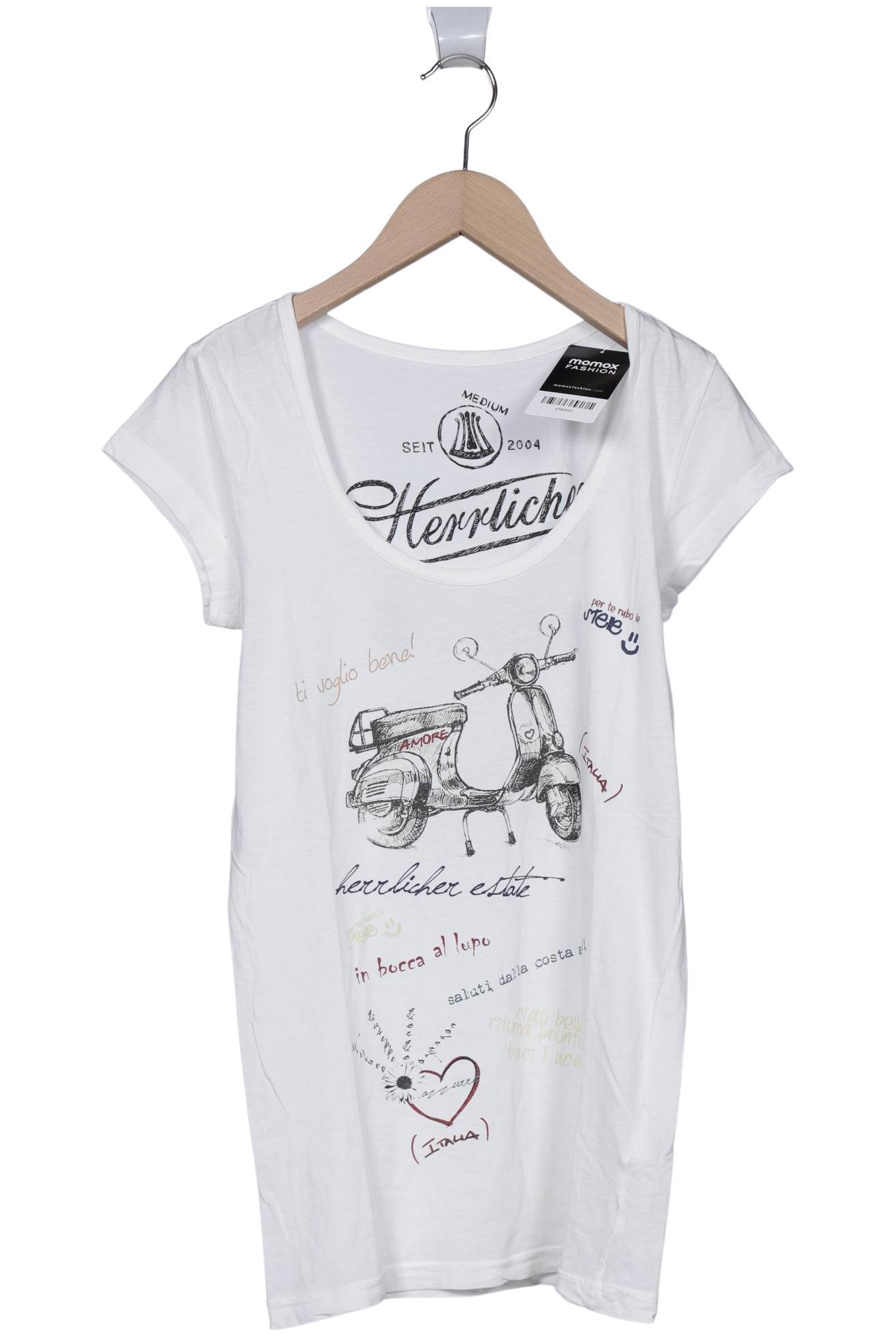 

Herrlicher Damen T-Shirt, weiß, Gr. 38