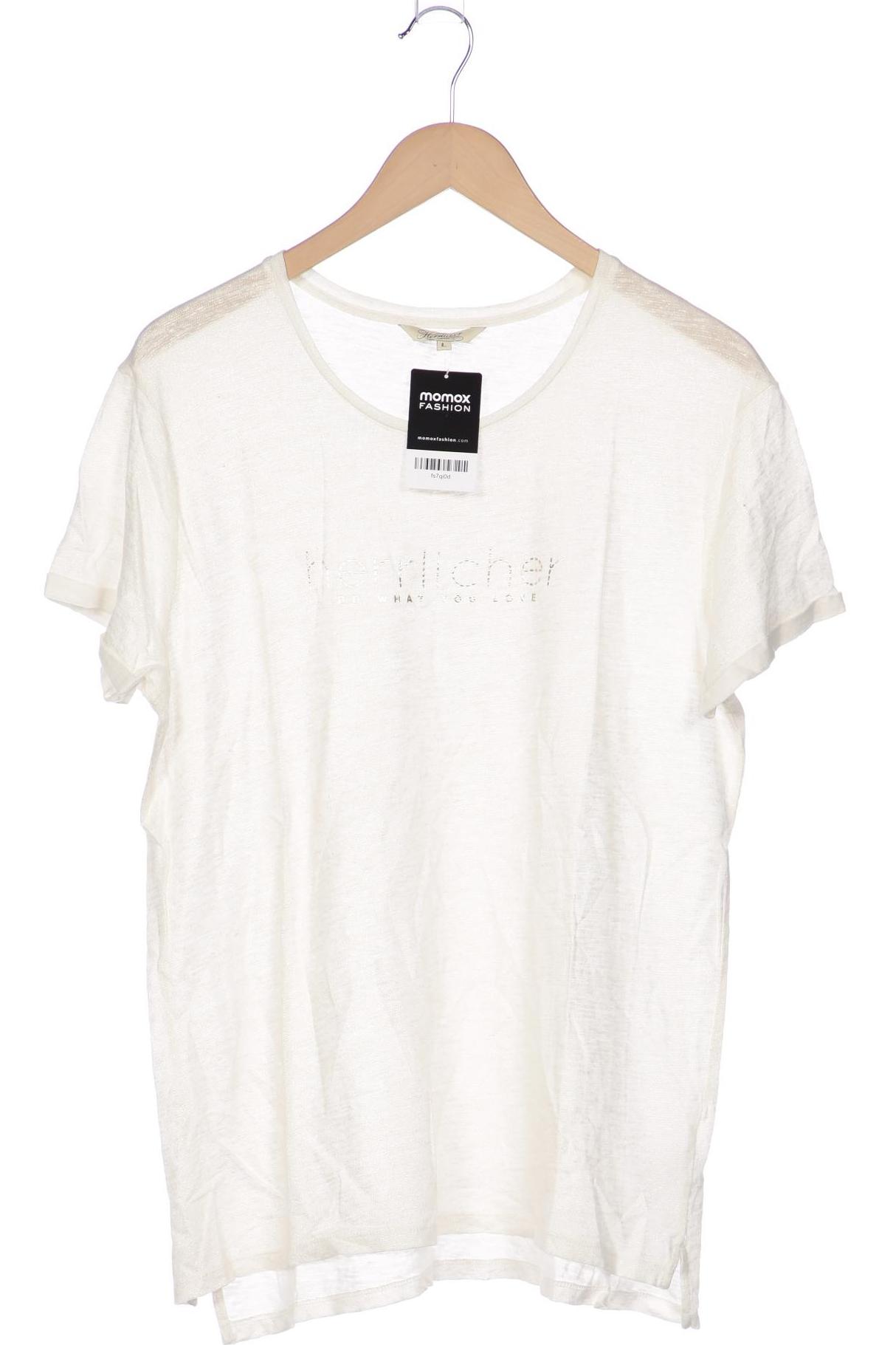 

Herrlicher Damen T-Shirt, cremeweiß, Gr. 42
