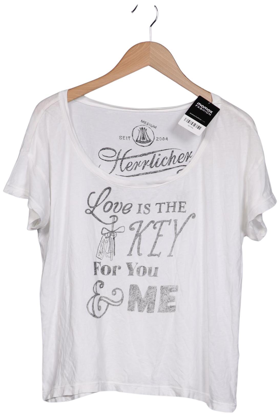 

Herrlicher Damen T-Shirt, cremeweiß, Gr. 38