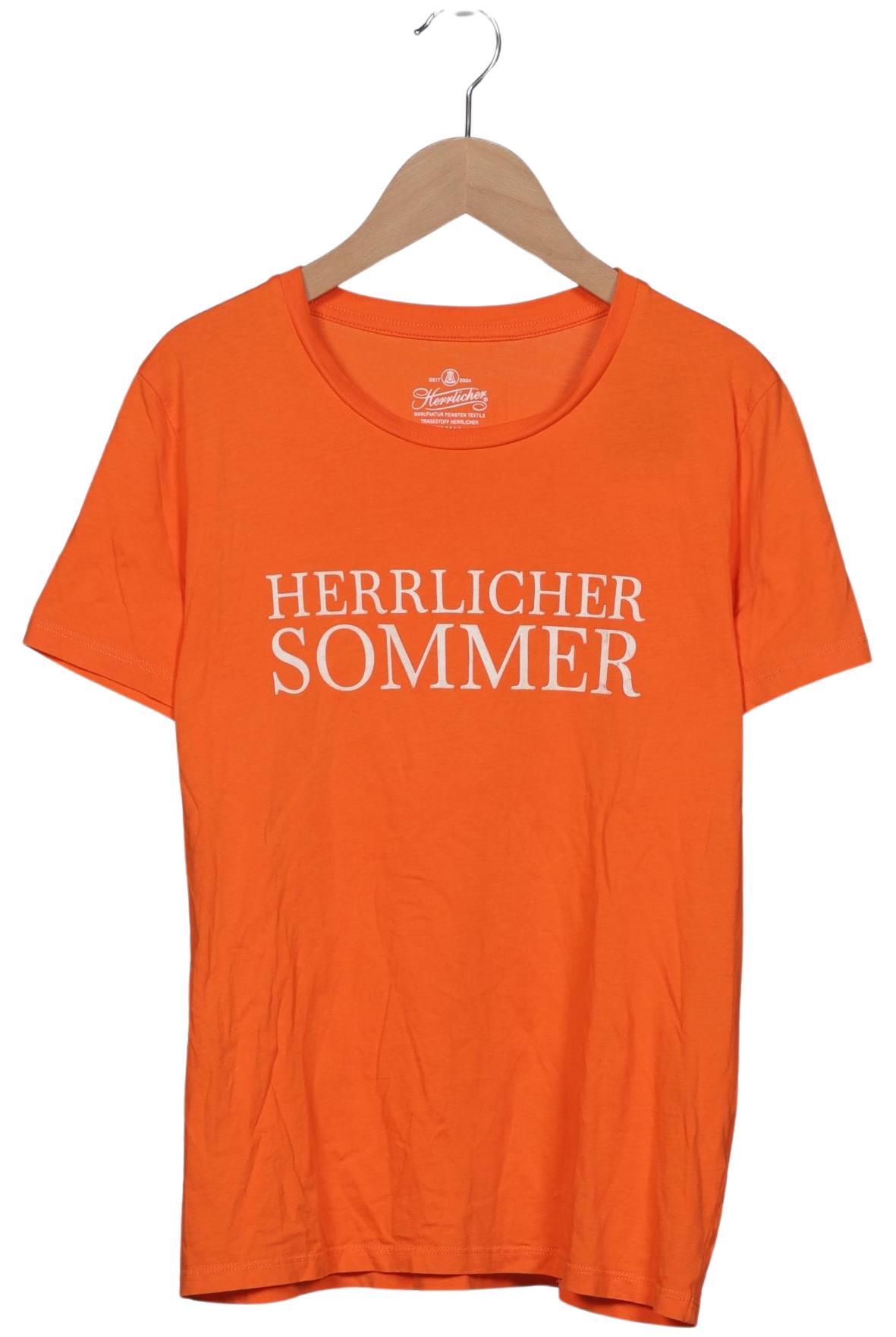 

Herrlicher Damen T-Shirt, orange, Gr. 36