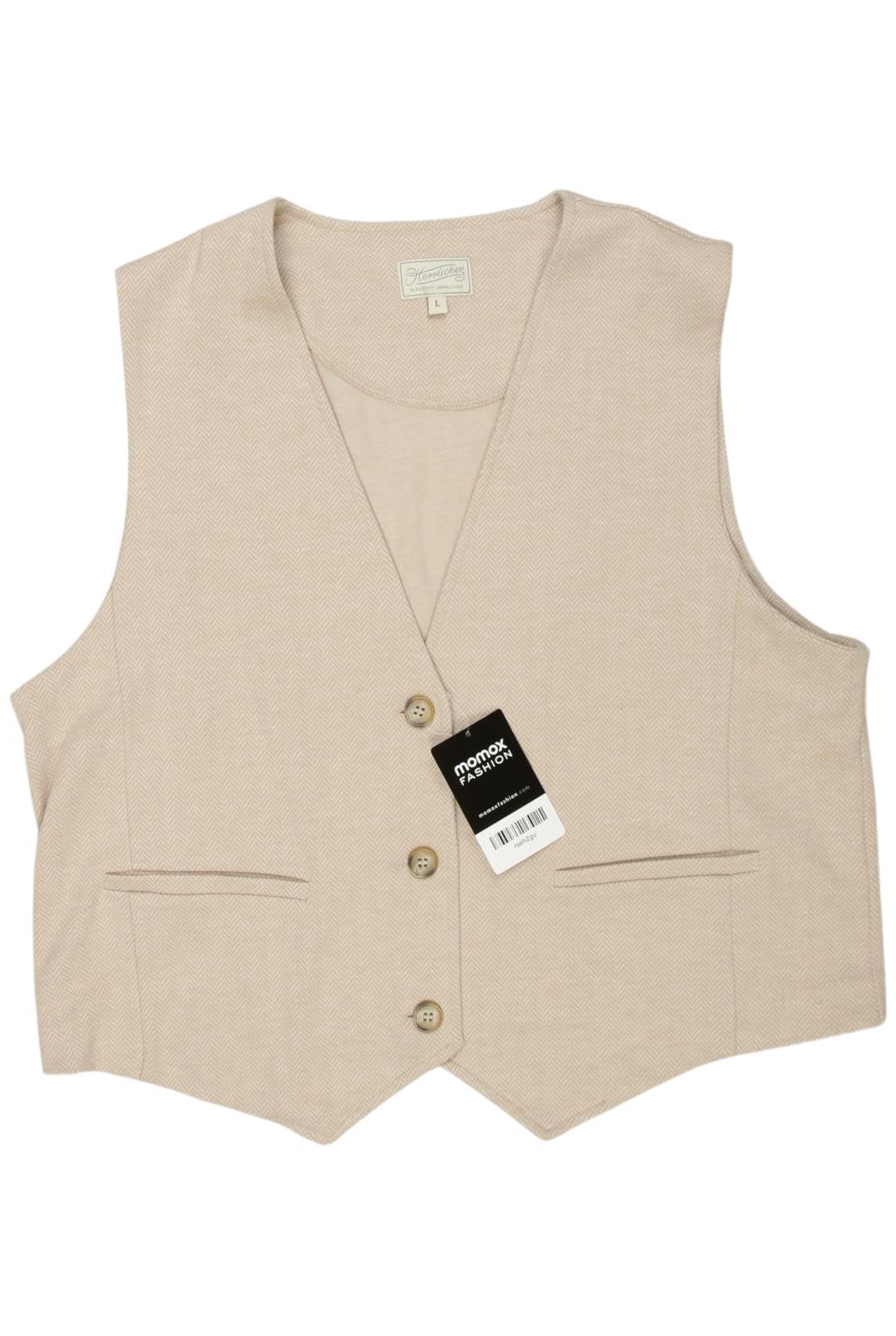 

Herrlicher Damen Weste, beige, Gr. 42