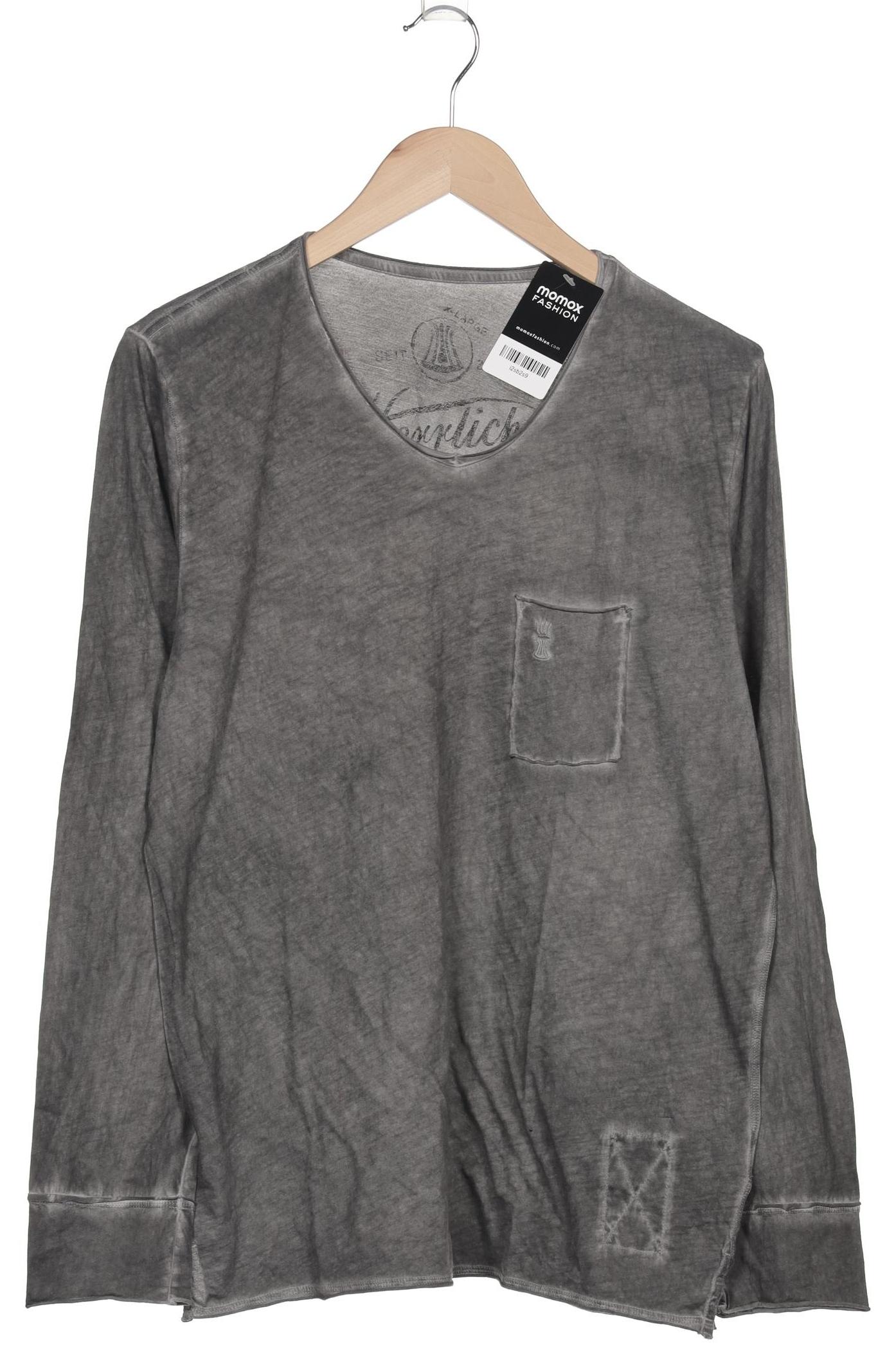 

Herrlicher Herren Langarmshirt, grau, Gr. 54