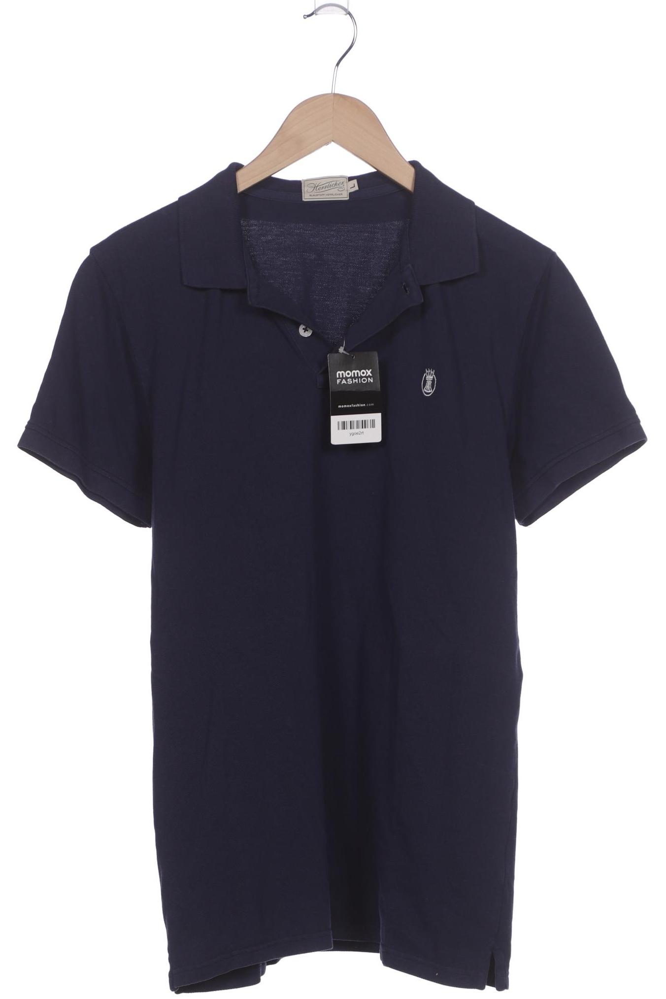 

Herrlicher Herren Poloshirt, marineblau, Gr. 52