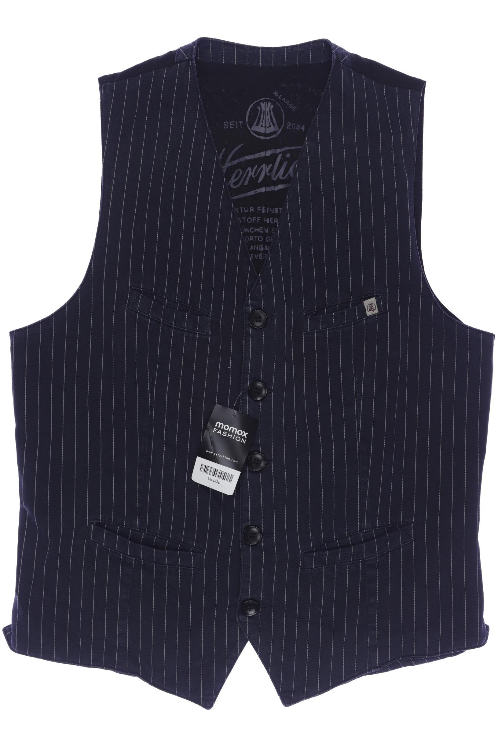 

Herrlicher Herren Weste, marineblau, Gr. 54