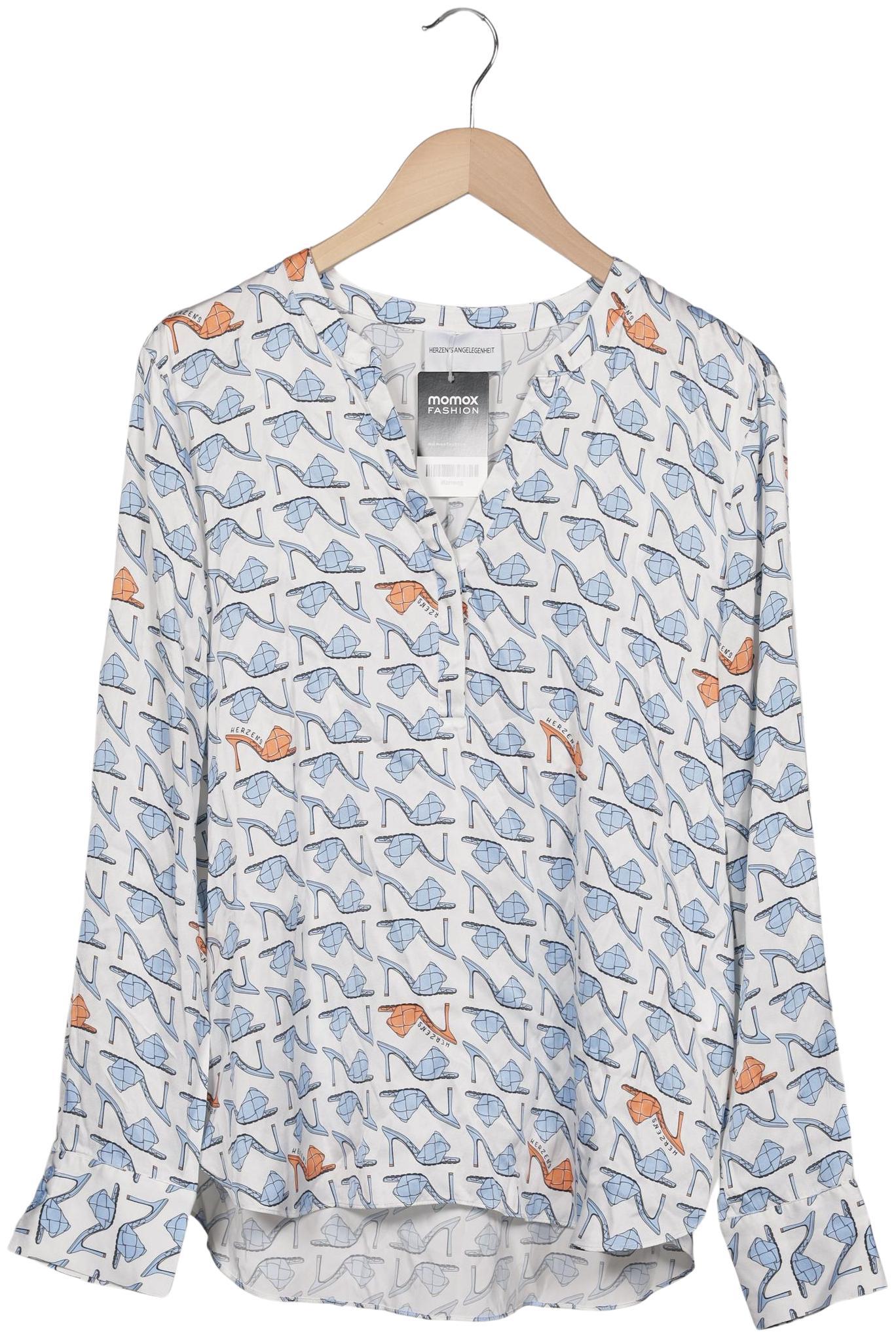 

Herzensangelegenheit Damen Bluse, weiß, Gr. 40