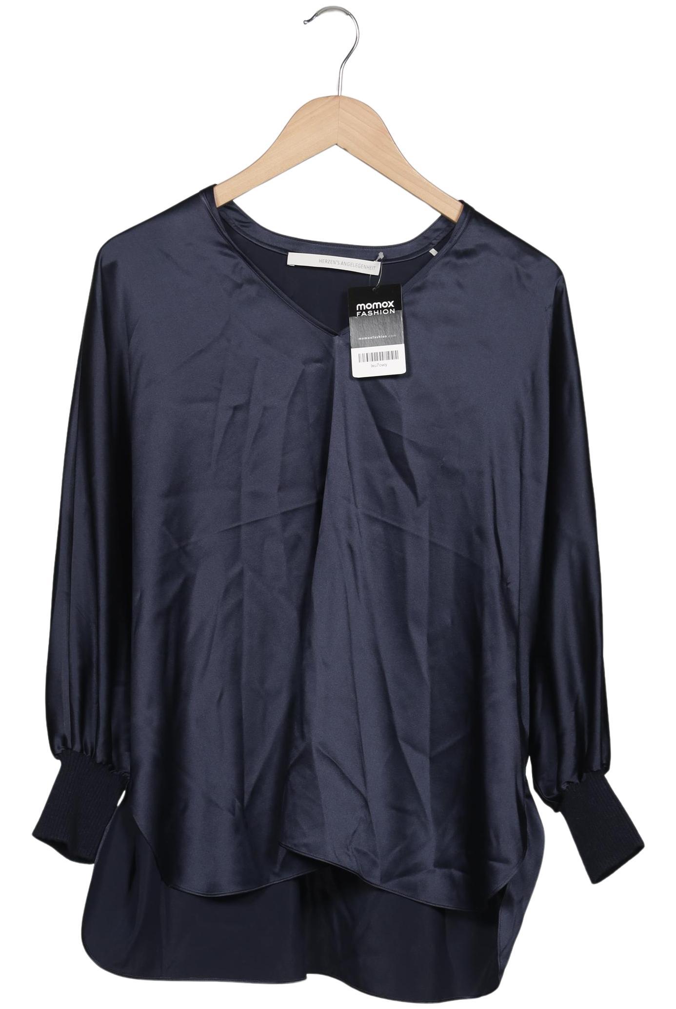 

Herzensangelegenheit Damen Bluse, marineblau, Gr. 34