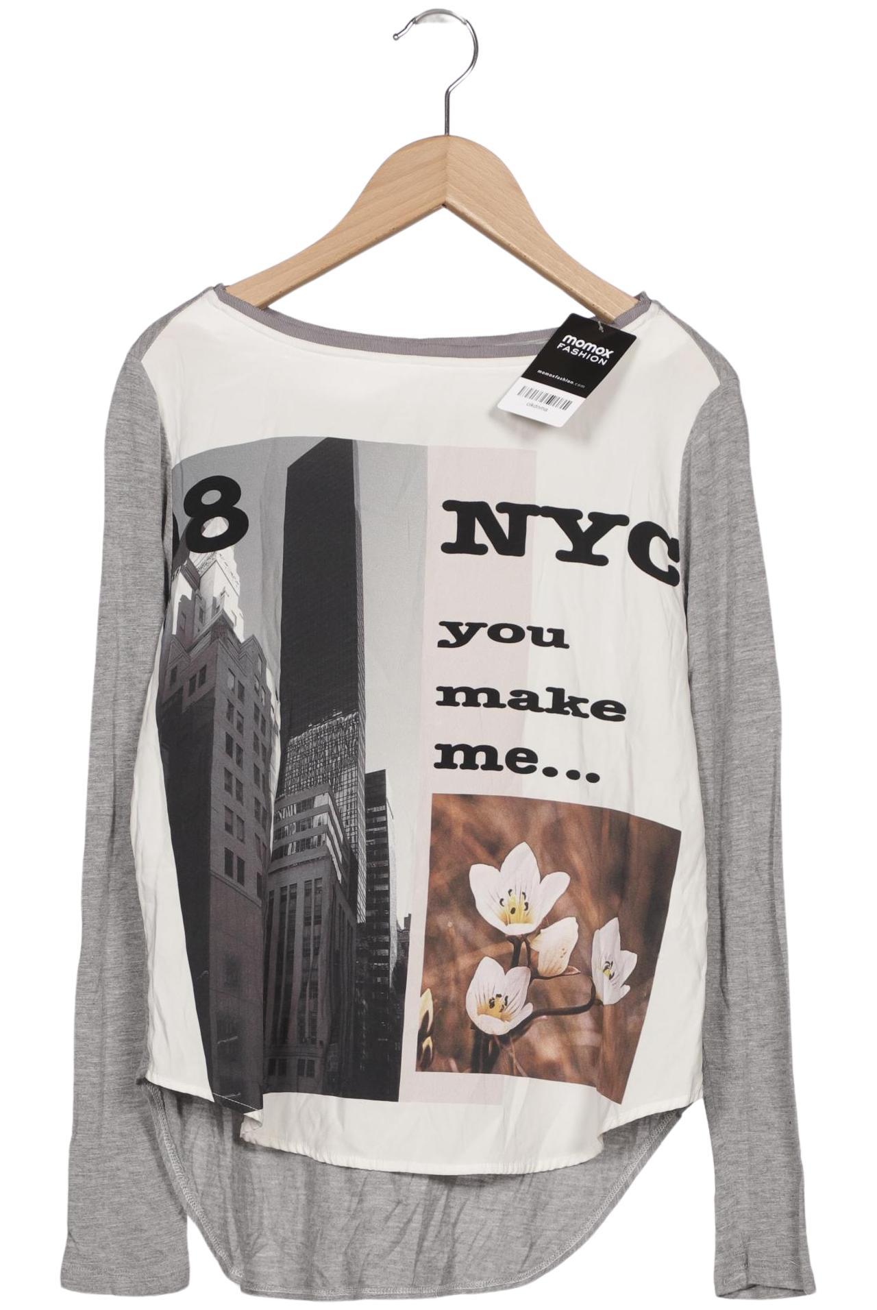 

Herzensangelegenheit Damen Langarmshirt, grau, Gr. 36