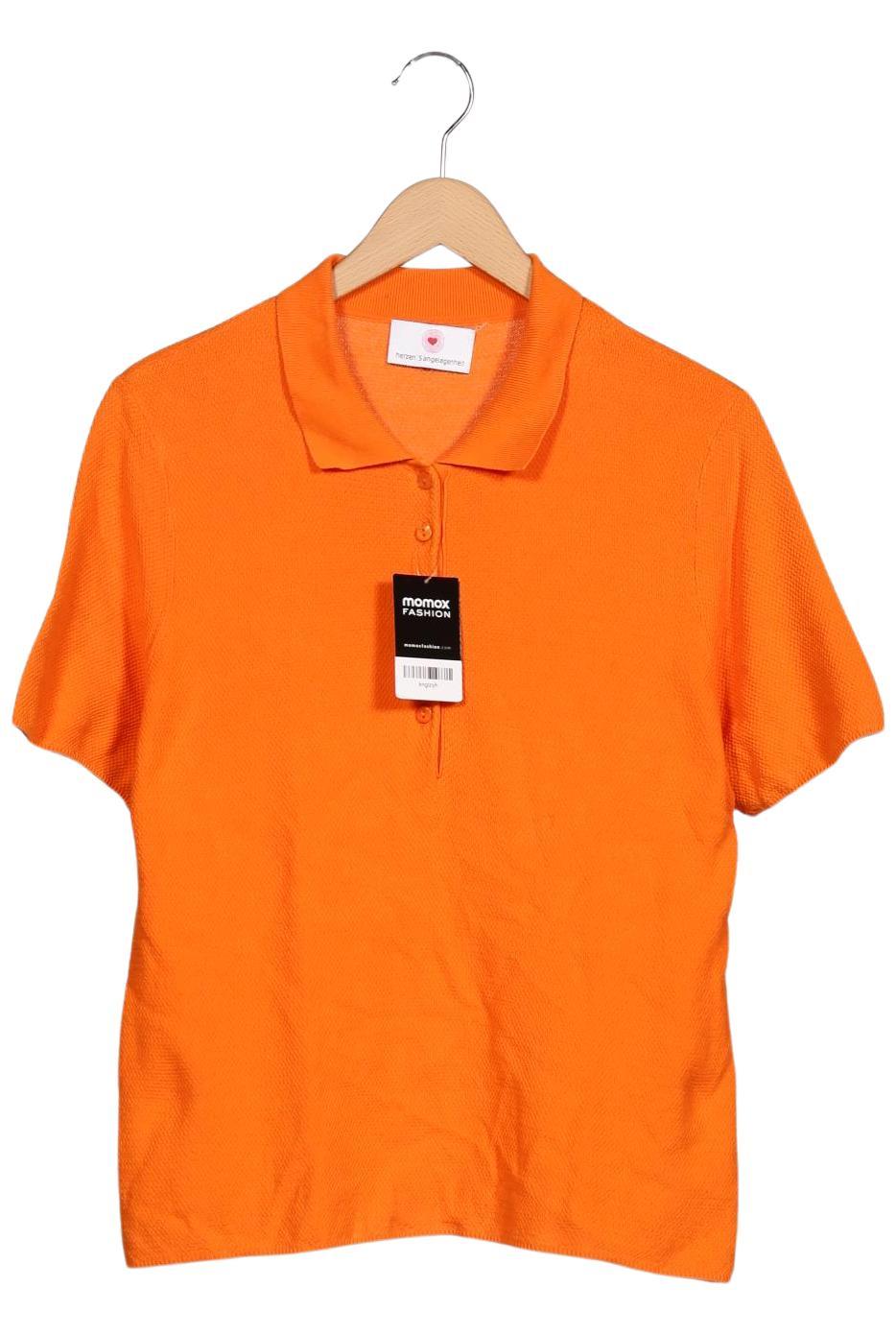 

Herzensangelegenheit Damen Poloshirt, orange, Gr. 42