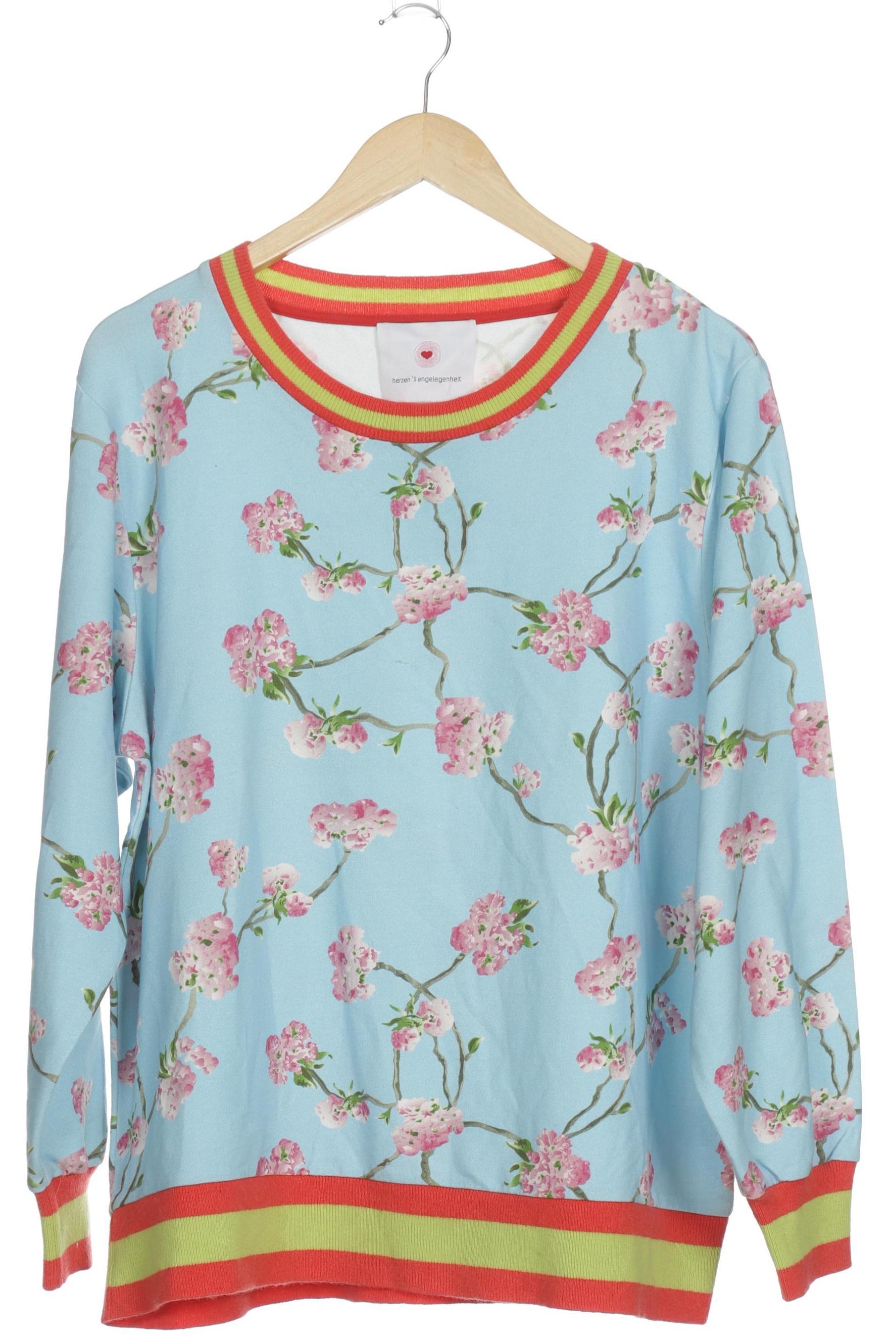 

Herzensangelegenheit Damen Sweatshirt, blau, Gr. 44