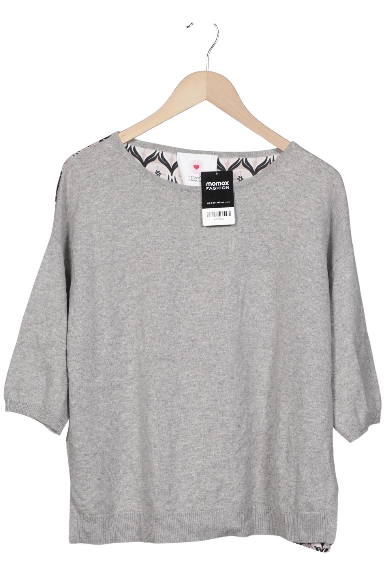 

Herzensangelegenheit Damen Pullover, grau, Gr. 48