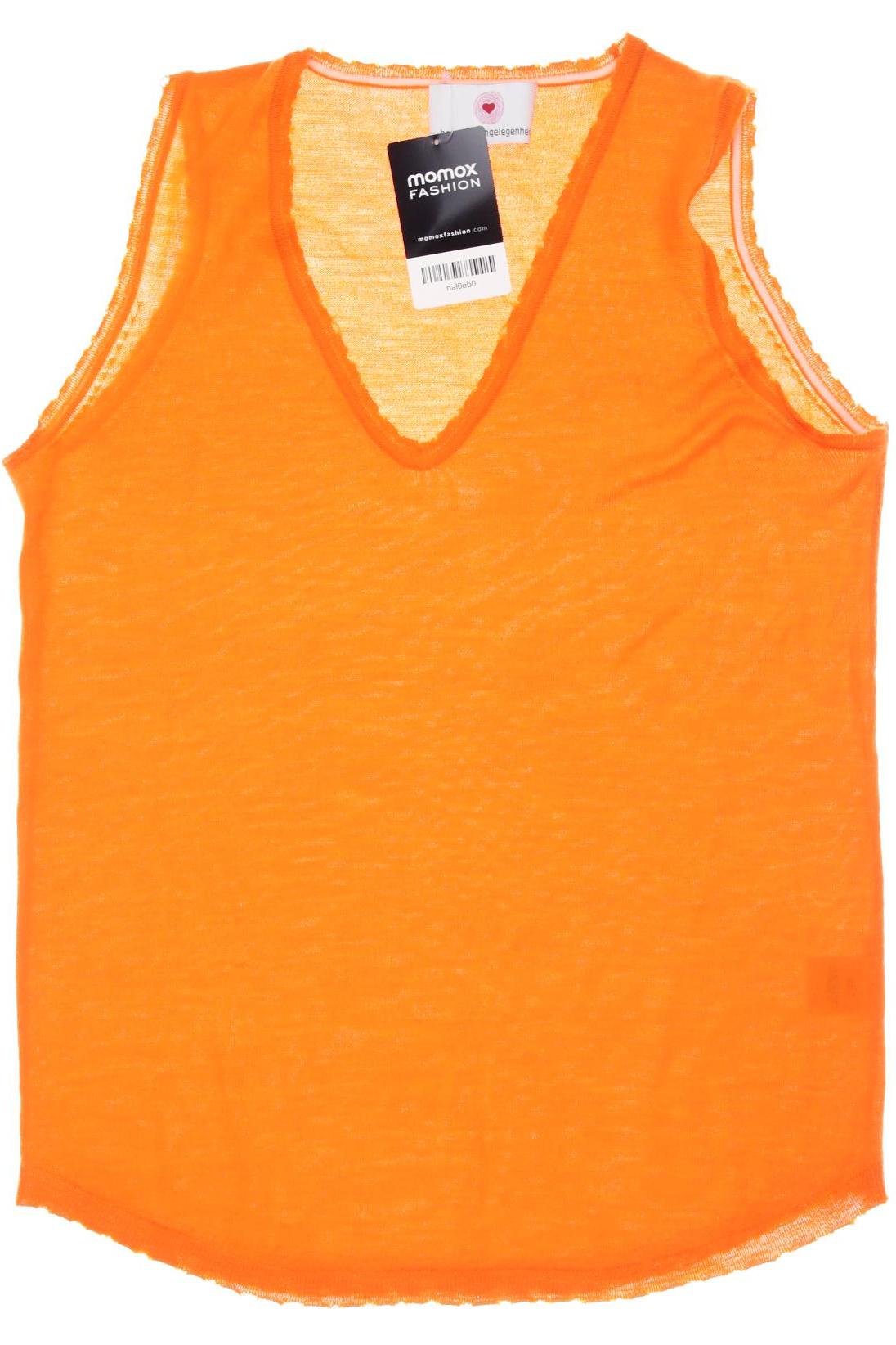 

Herzensangelegenheit Damen Pullover, orange, Gr. 40