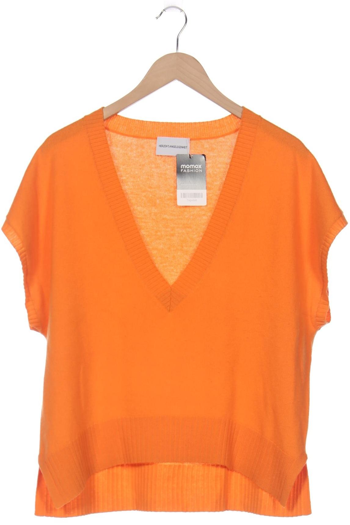 

Herzensangelegenheit Damen Pullover, orange, Gr. 40