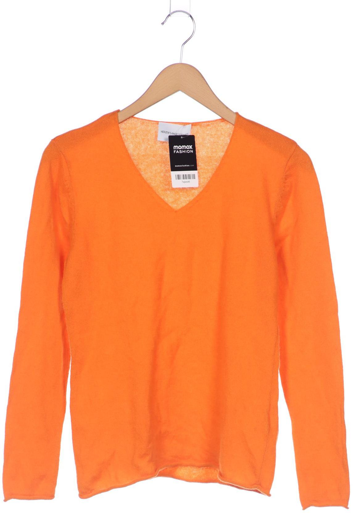 

Herzensangelegenheit Damen Pullover, orange, Gr. 34