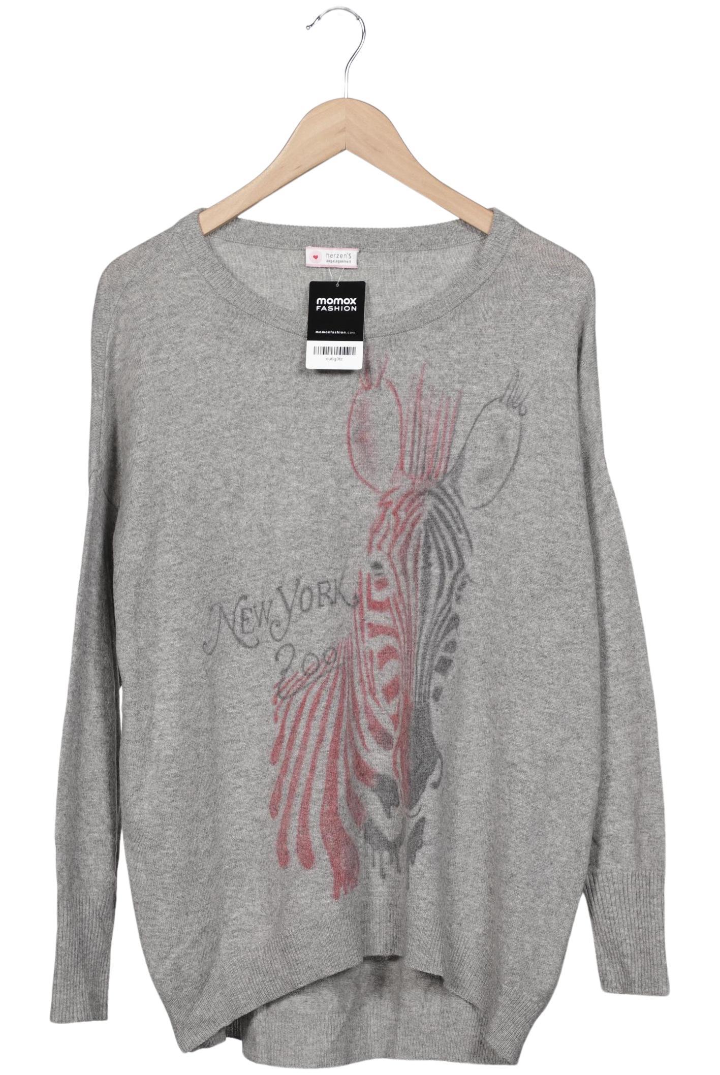 

Herzensangelegenheit Damen Pullover, grau, Gr. 40