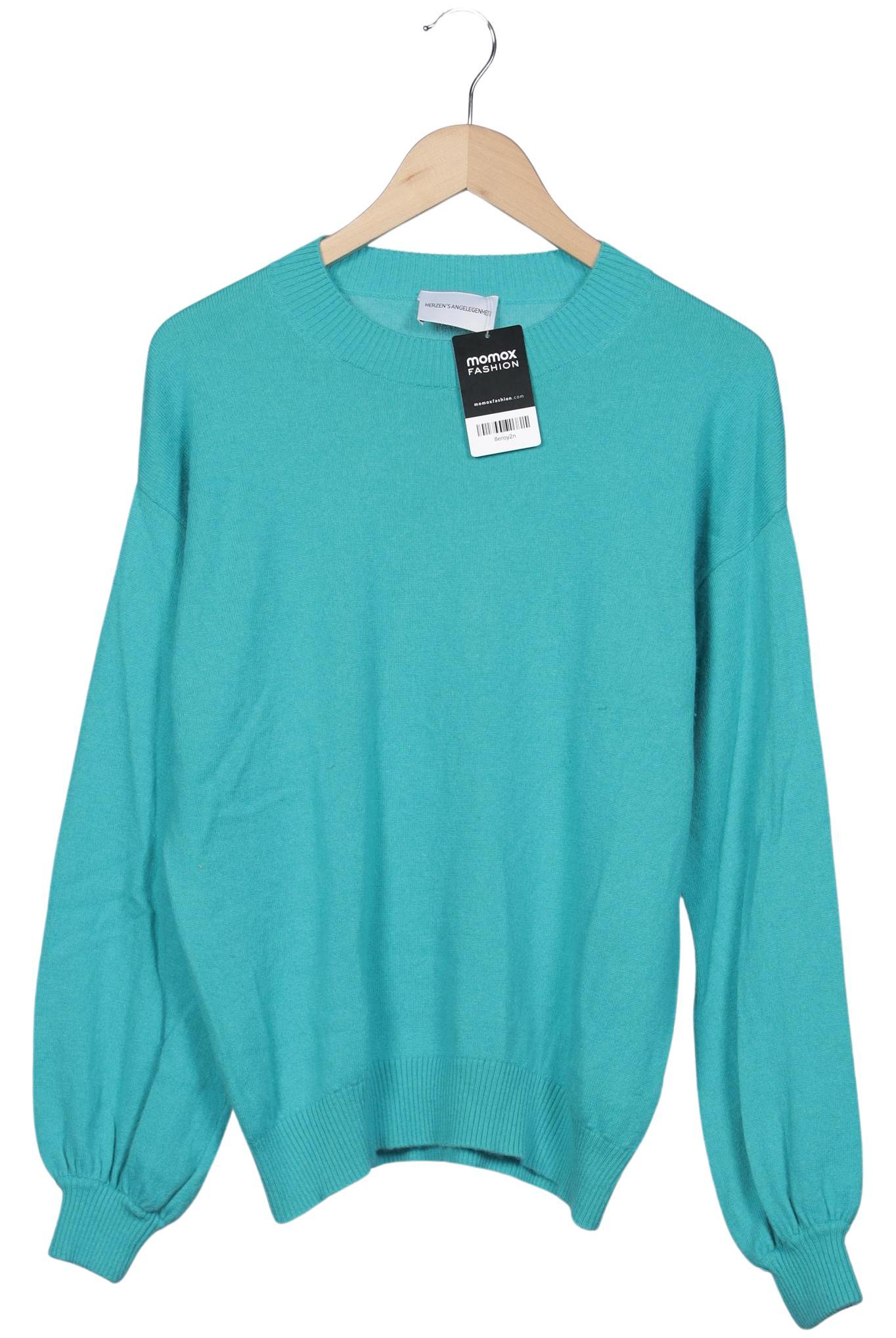 

Herzensangelegenheit Damen Pullover, türkis, Gr. 36