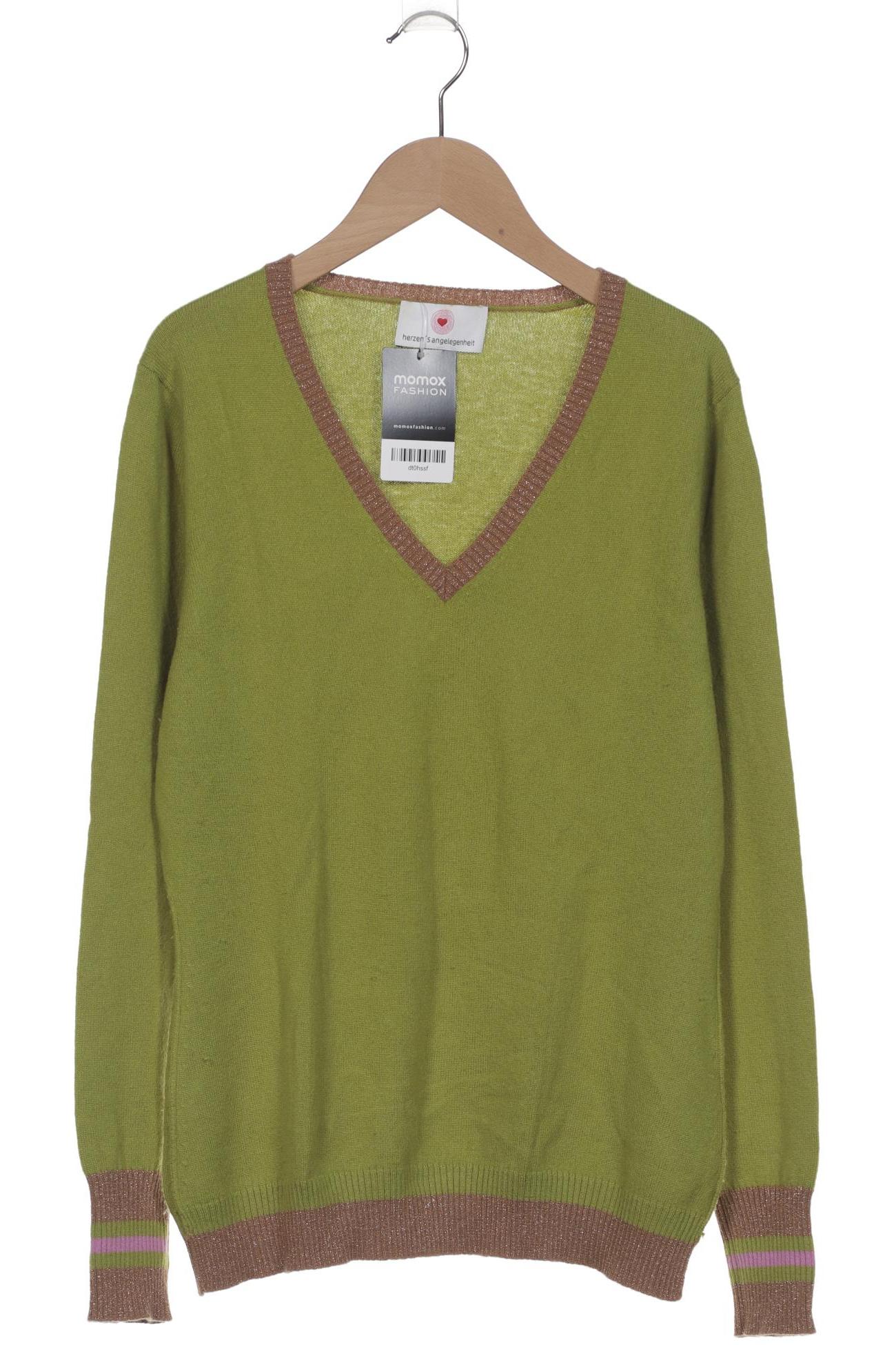 

Herzensangelegenheit Damen Pullover, grün, Gr. 42