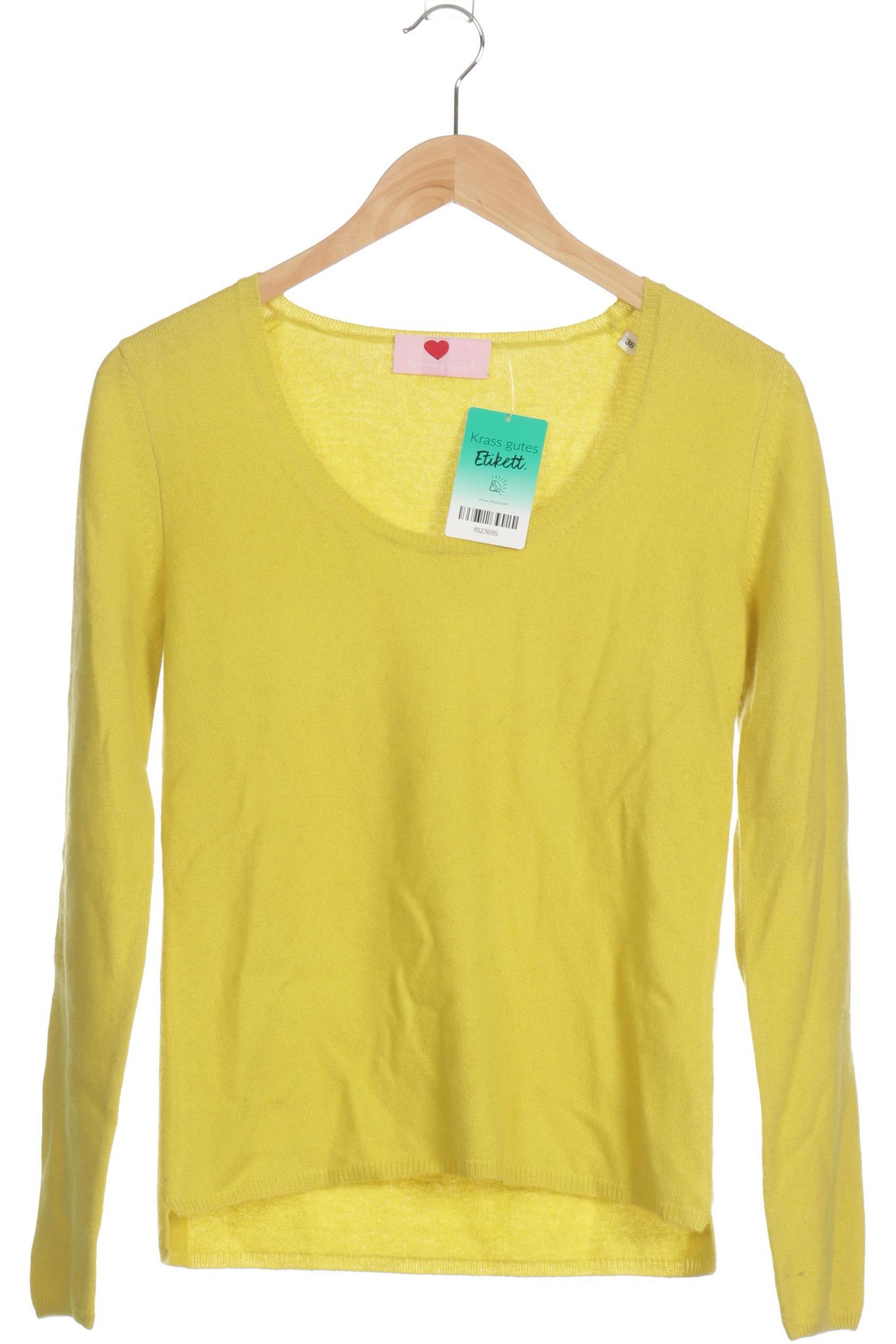 

Herzensangelegenheit Damen Pullover, gelb, Gr. 36