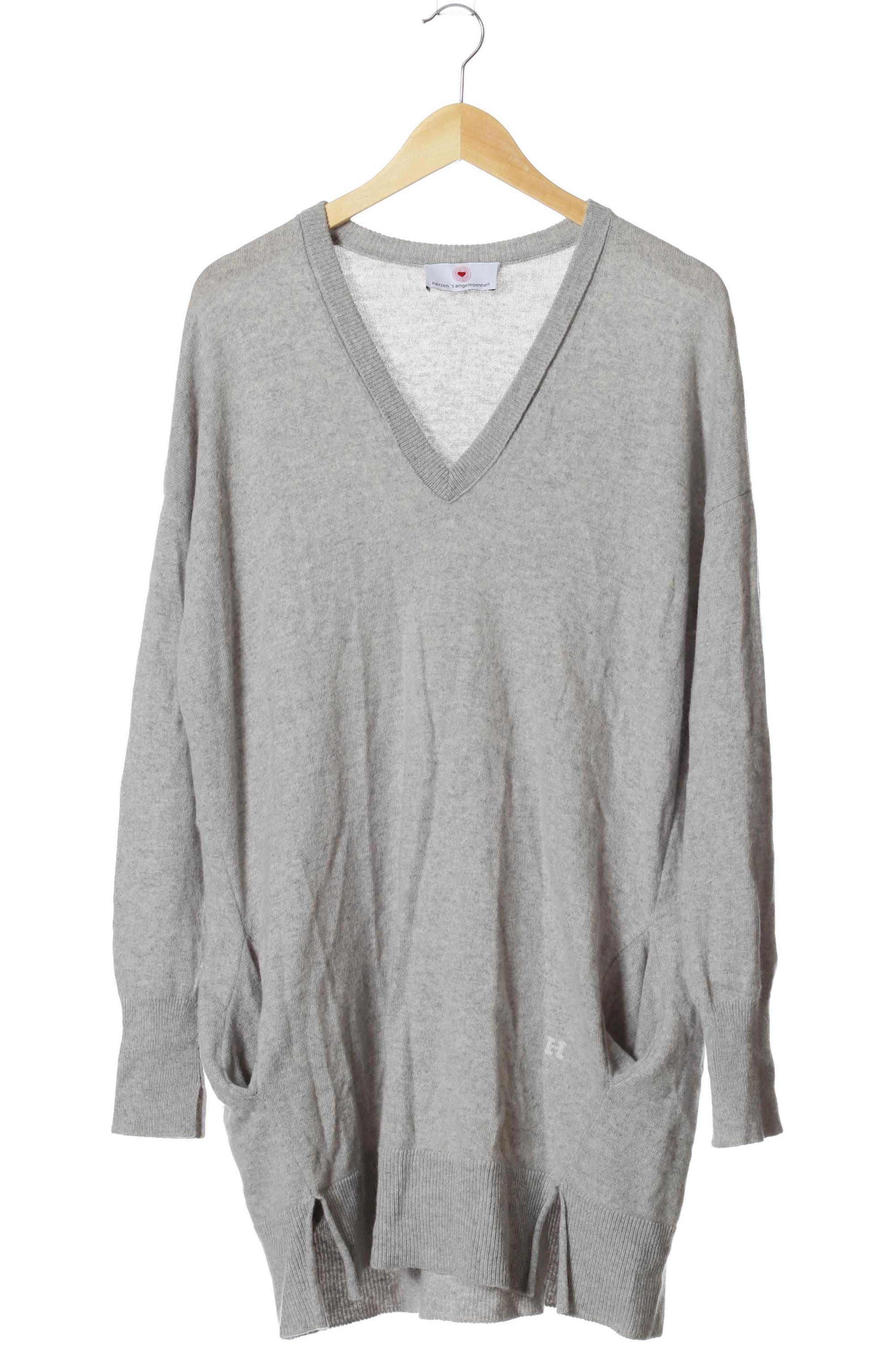 

Herzensangelegenheit Damen Pullover, grau, Gr.
