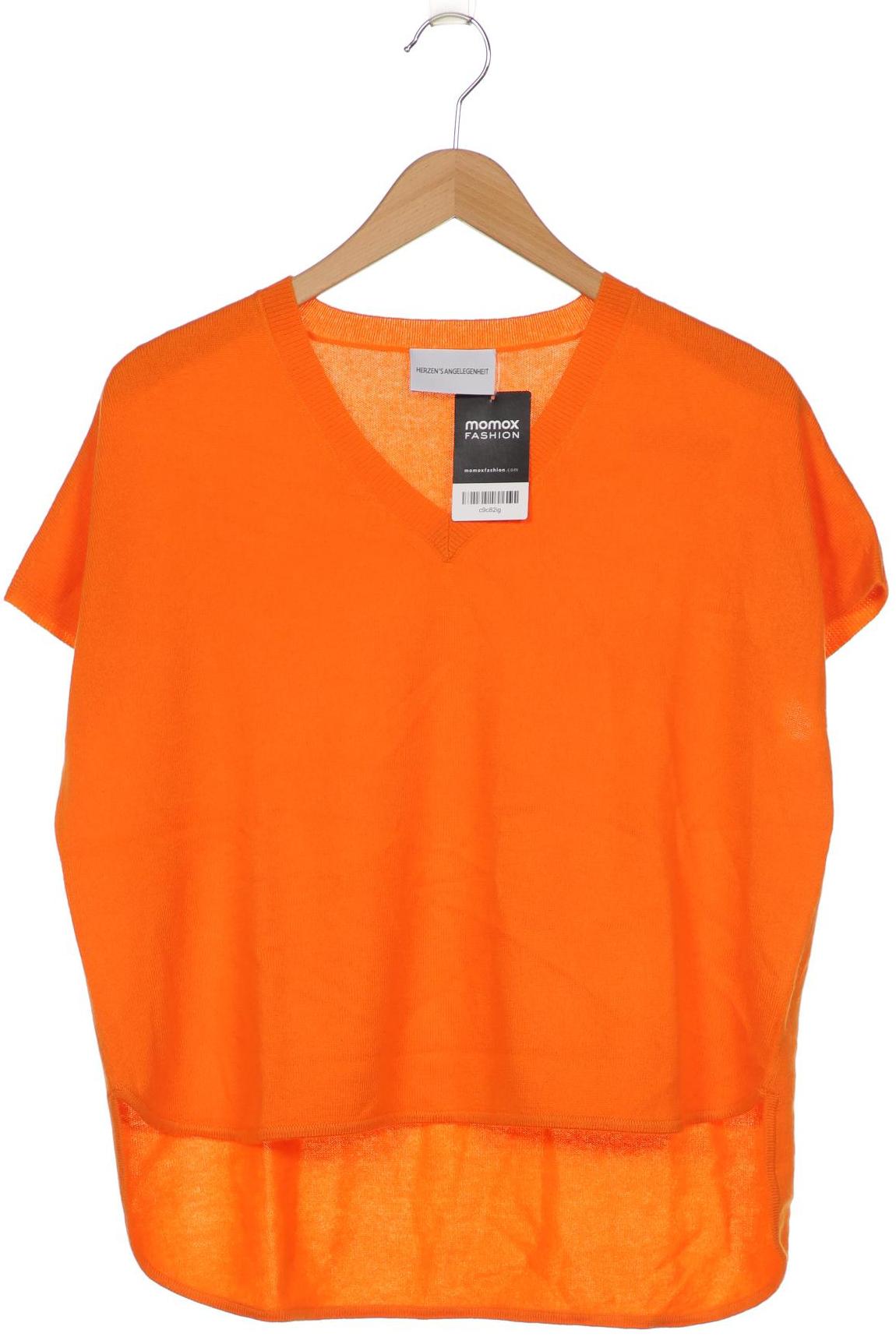 

Herzensangelegenheit Damen Pullover, orange
