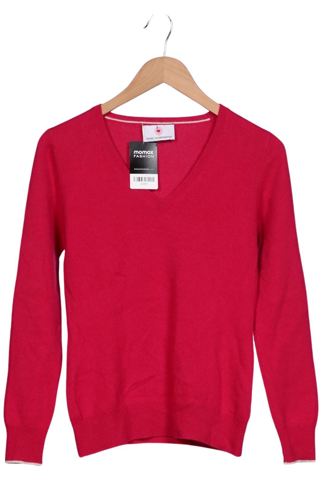 

Herzensangelegenheit Damen Pullover, rot, Gr. 36
