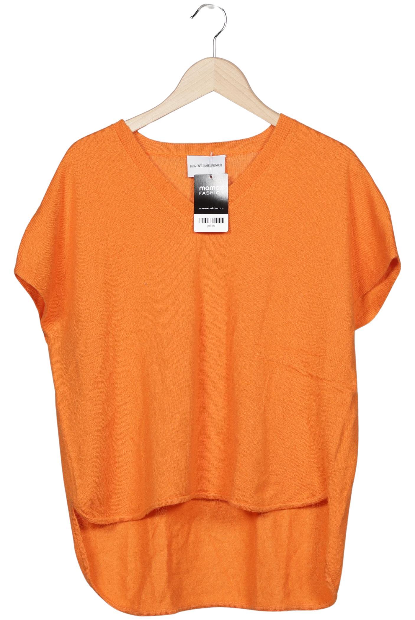 

Herzensangelegenheit Damen Pullover, orange, Gr. 38