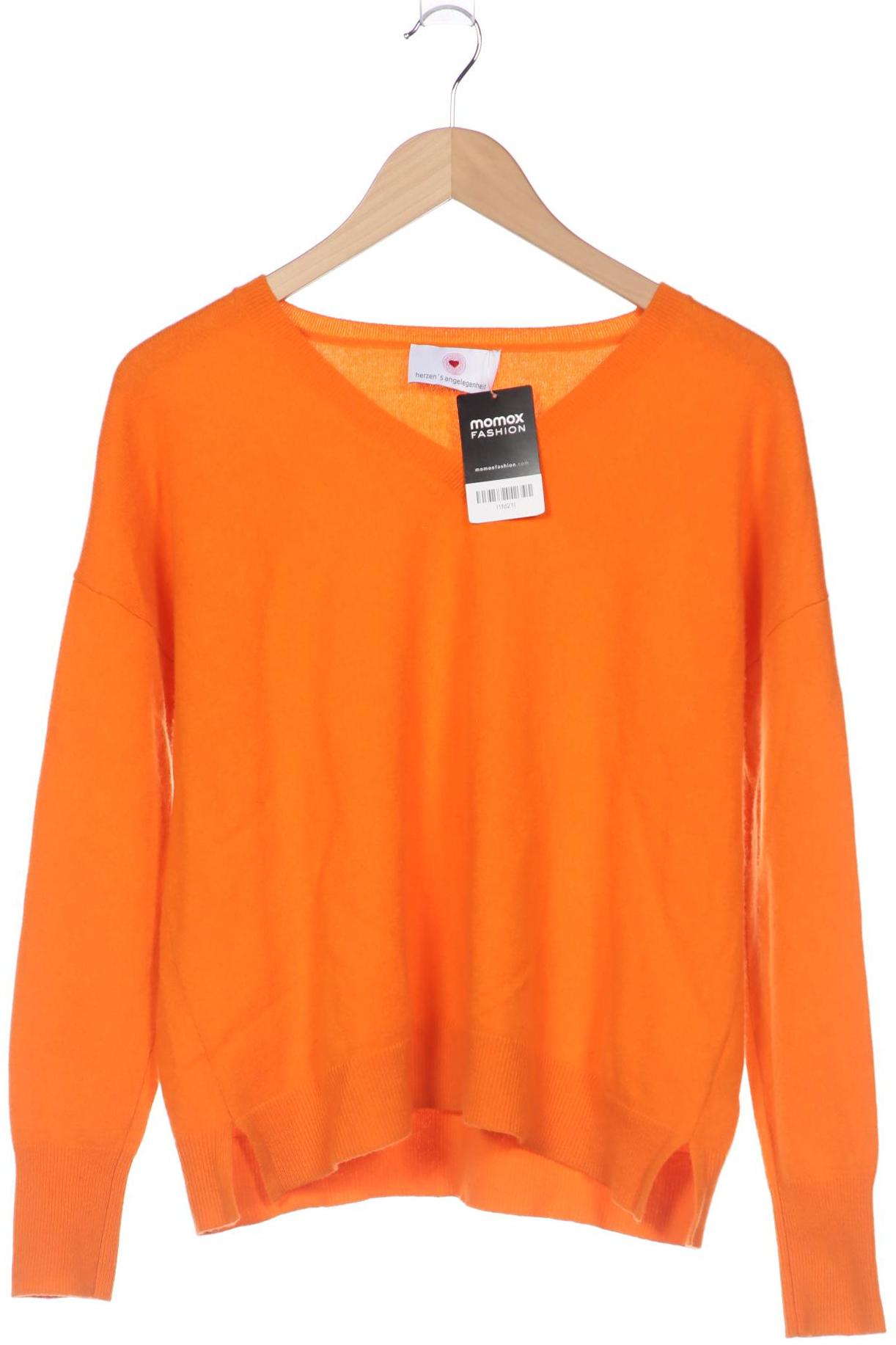 

Herzensangelegenheit Damen Pullover, orange, Gr. 38