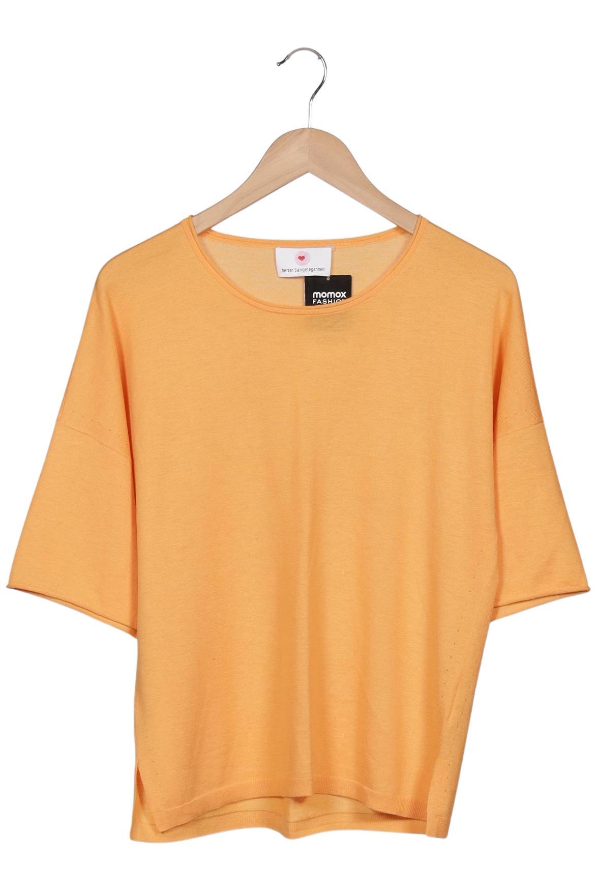 

Herzensangelegenheit Damen Pullover, orange, Gr. 36