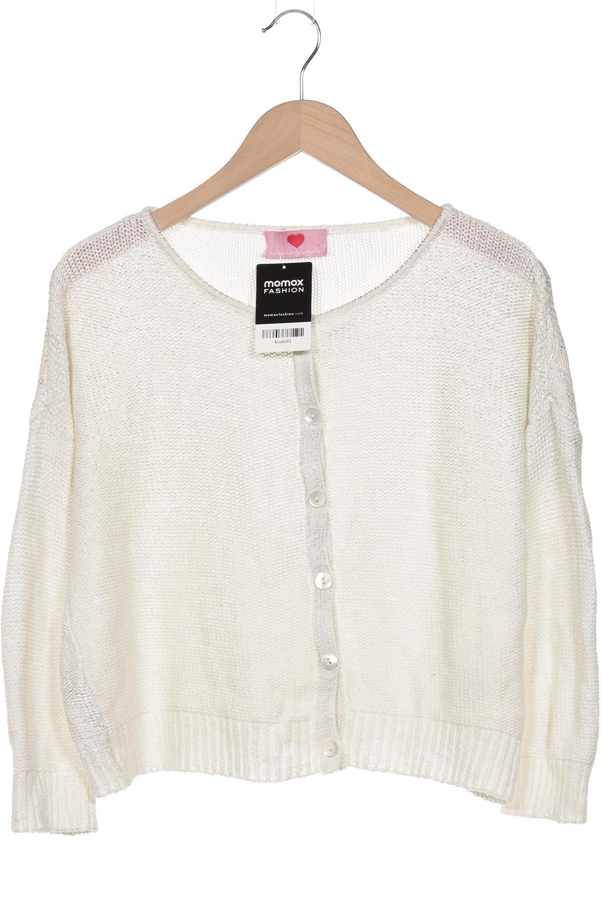 

Herzensangelegenheit Damen Strickjacke, weiß, Gr. 34