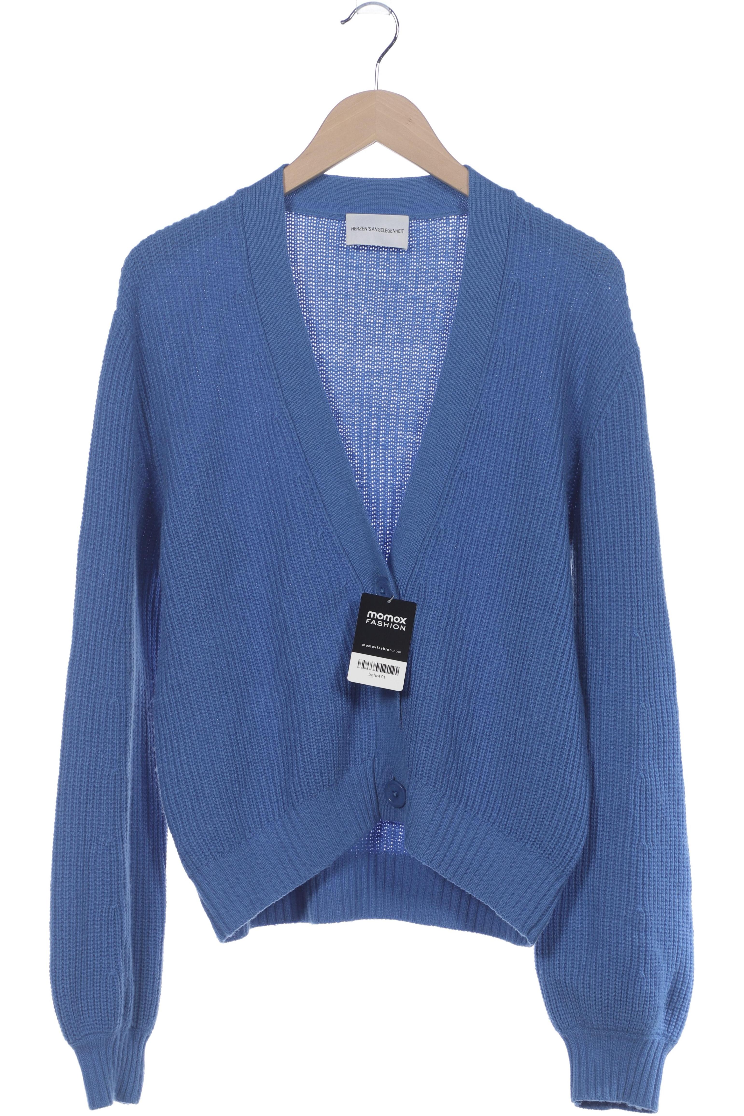 

Herzensangelegenheit Damen Strickjacke, blau, Gr. 42