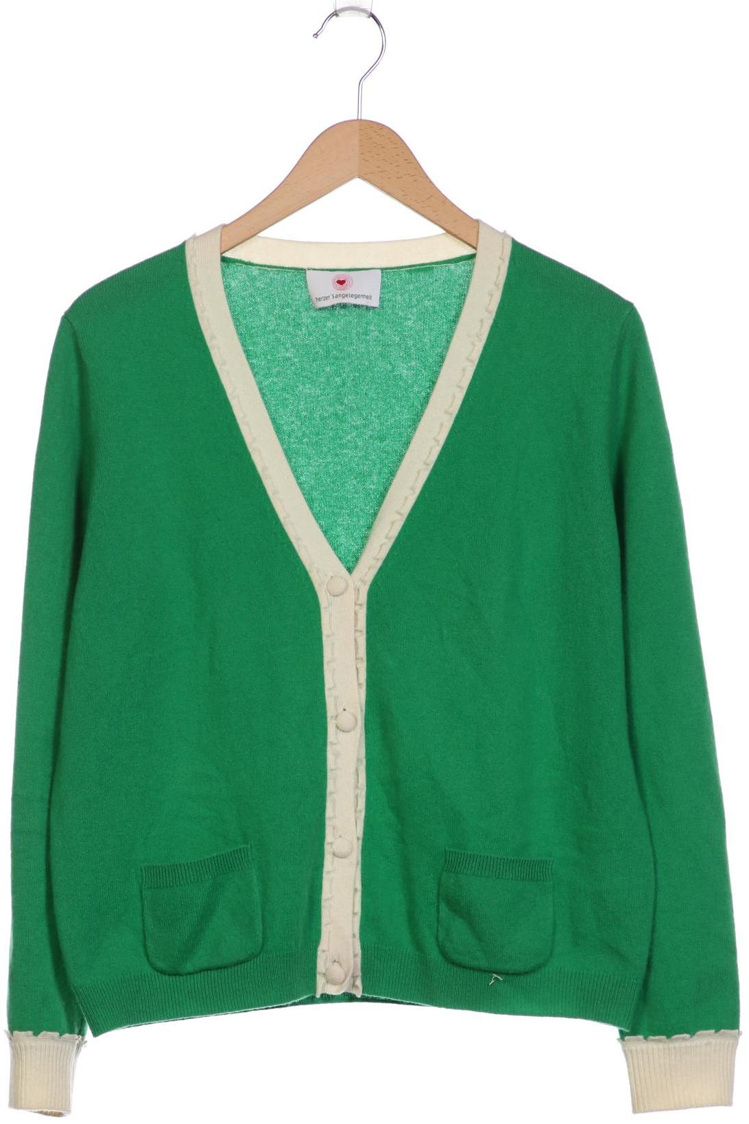 

Herzensangelegenheit Damen Strickjacke, grün, Gr. 38