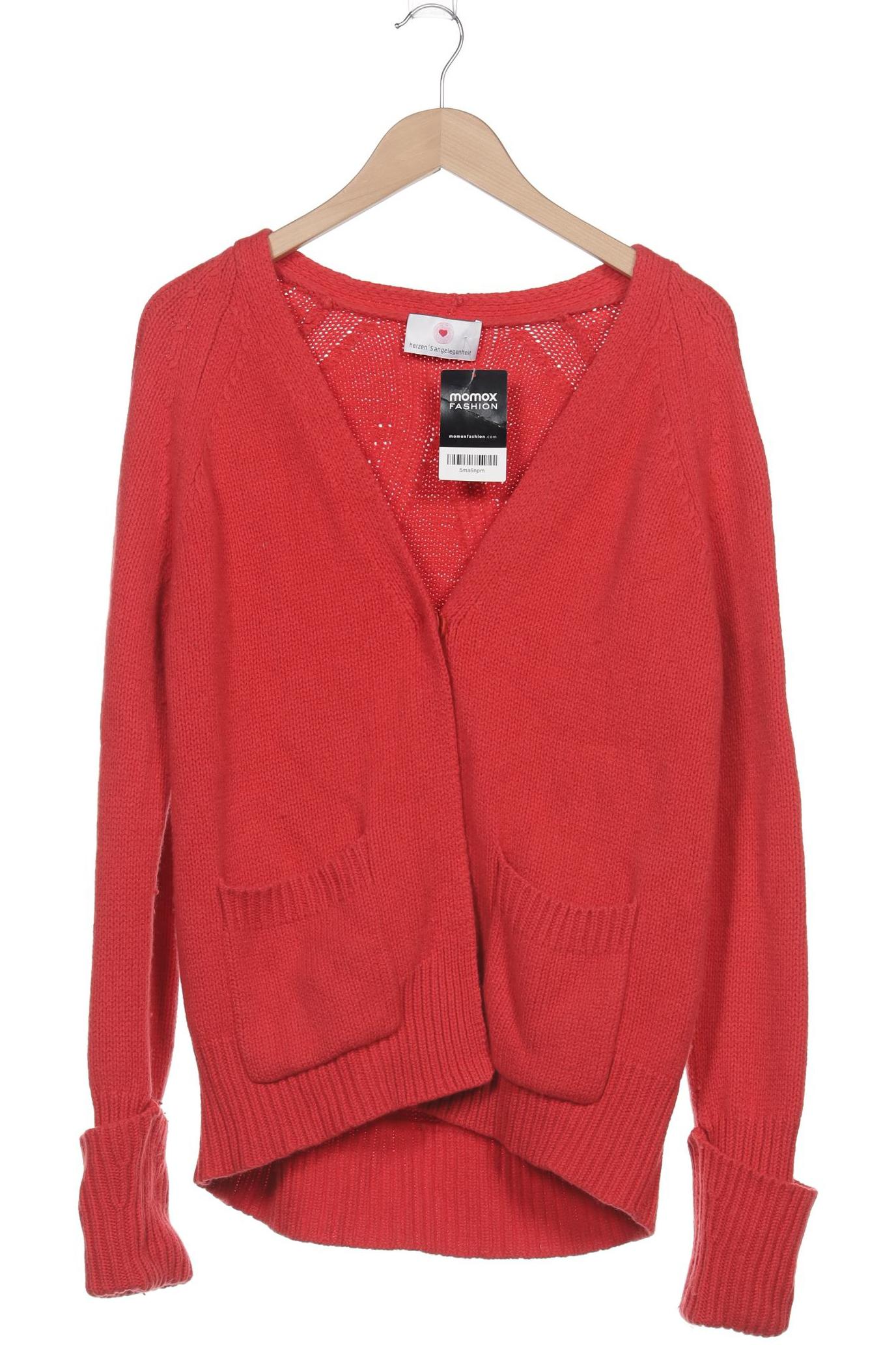 

Herzensangelegenheit Damen Strickjacke, rot, Gr. 38