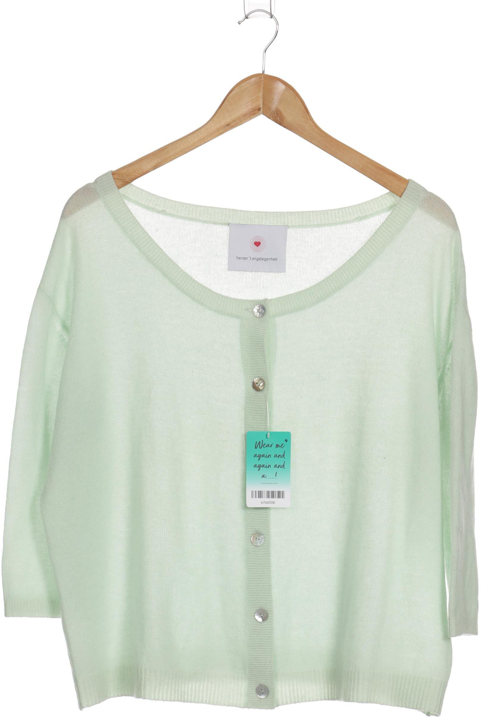 

Herzensangelegenheit Damen Strickjacke, grün, Gr.