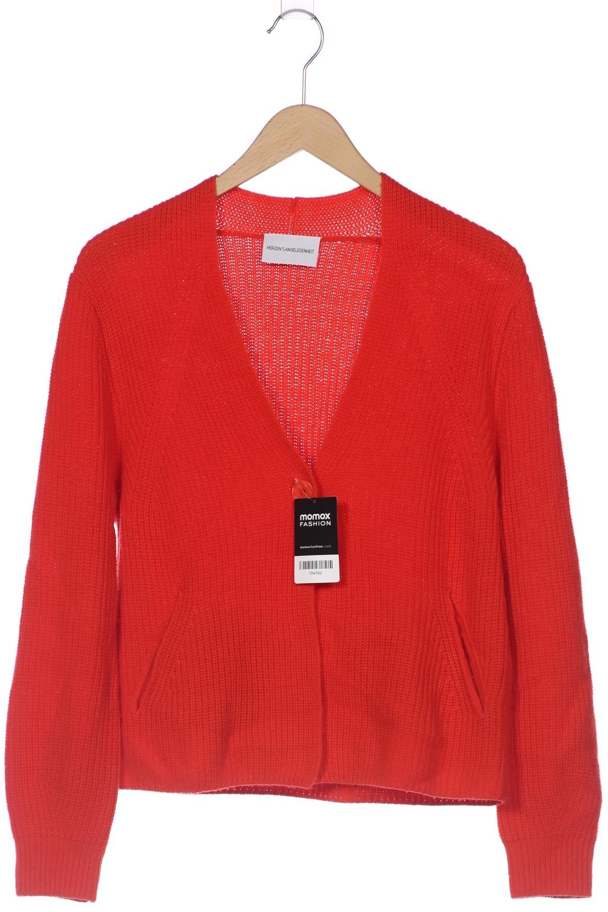

Herzensangelegenheit Damen Strickjacke, rot, Gr. 38