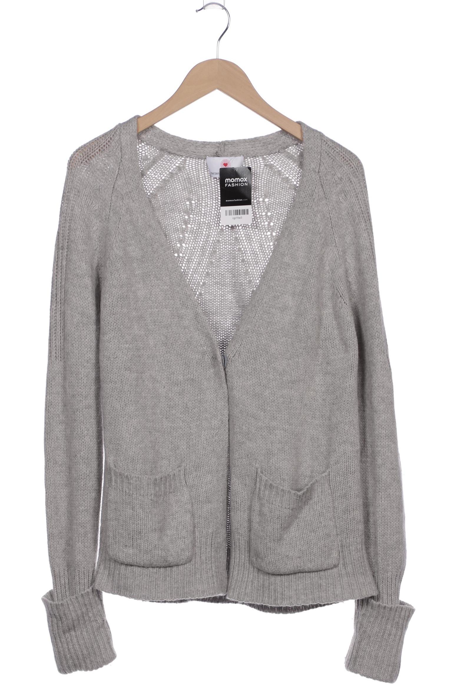

Herzensangelegenheit Damen Strickjacke, grau, Gr. 34