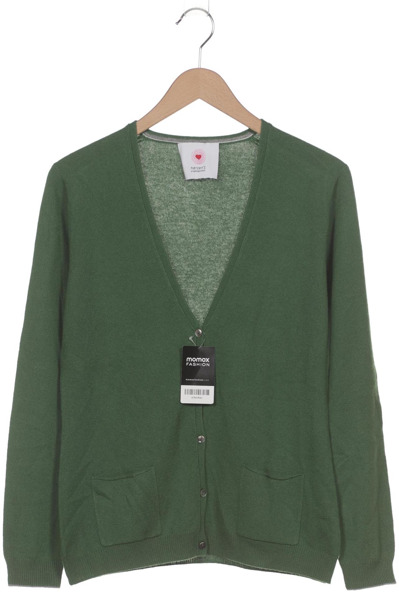 

Herzensangelegenheit Damen Strickjacke, grün, Gr. 40