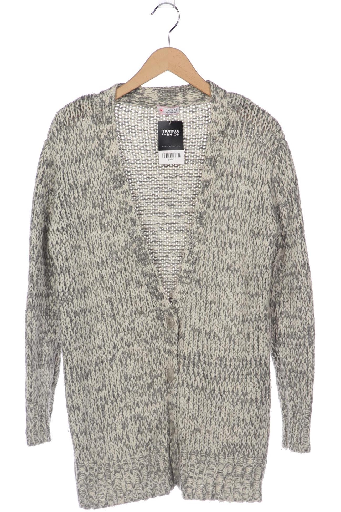 

Herzensangelegenheit Damen Strickjacke, grau, Gr. 34