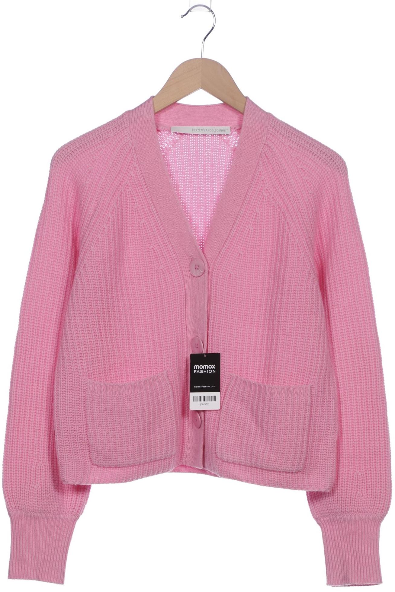 

Herzensangelegenheit Damen Strickjacke, pink, Gr. 34