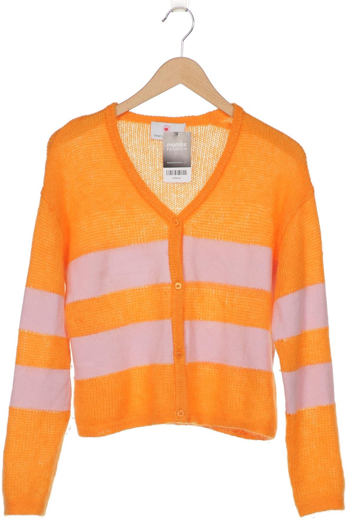 

Herzensangelegenheit Damen Strickjacke, orange, Gr. 36