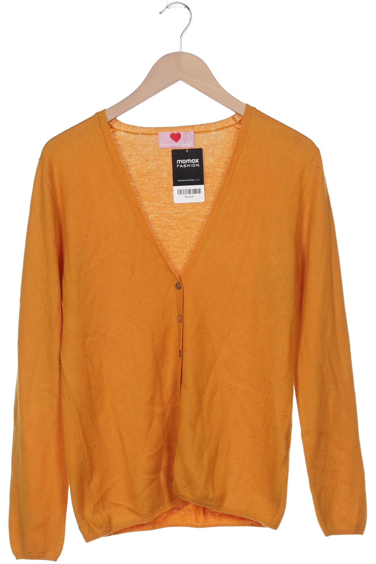 

Herzensangelegenheit Damen Strickjacke, gelb, Gr. 42