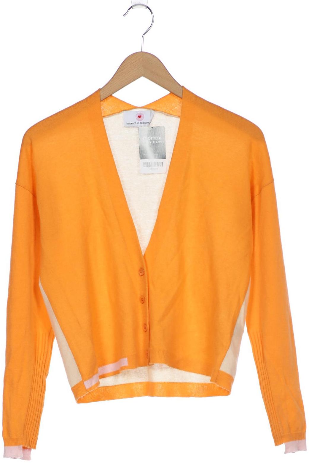 

Herzensangelegenheit Damen Strickjacke, orange